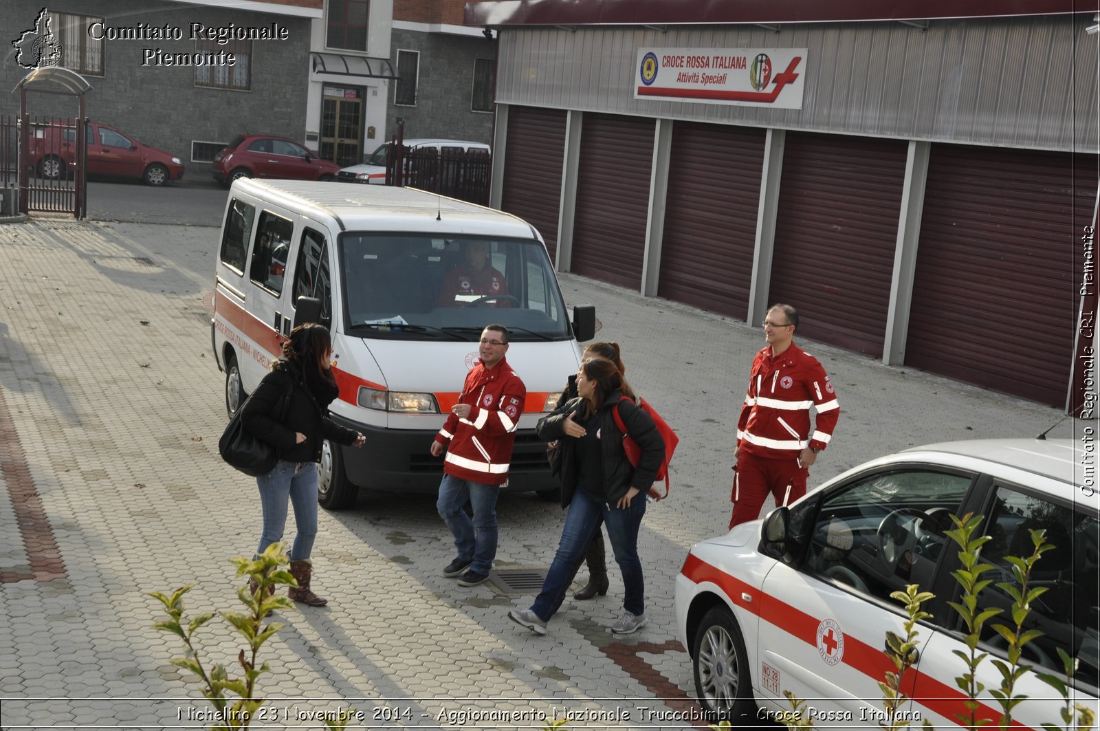 Nichelino 23 Novembre 2014 - Aggiornamento Nazionale Truccabimbi - Croce Rossa Italiana- Comitato Regionale del Piemonte