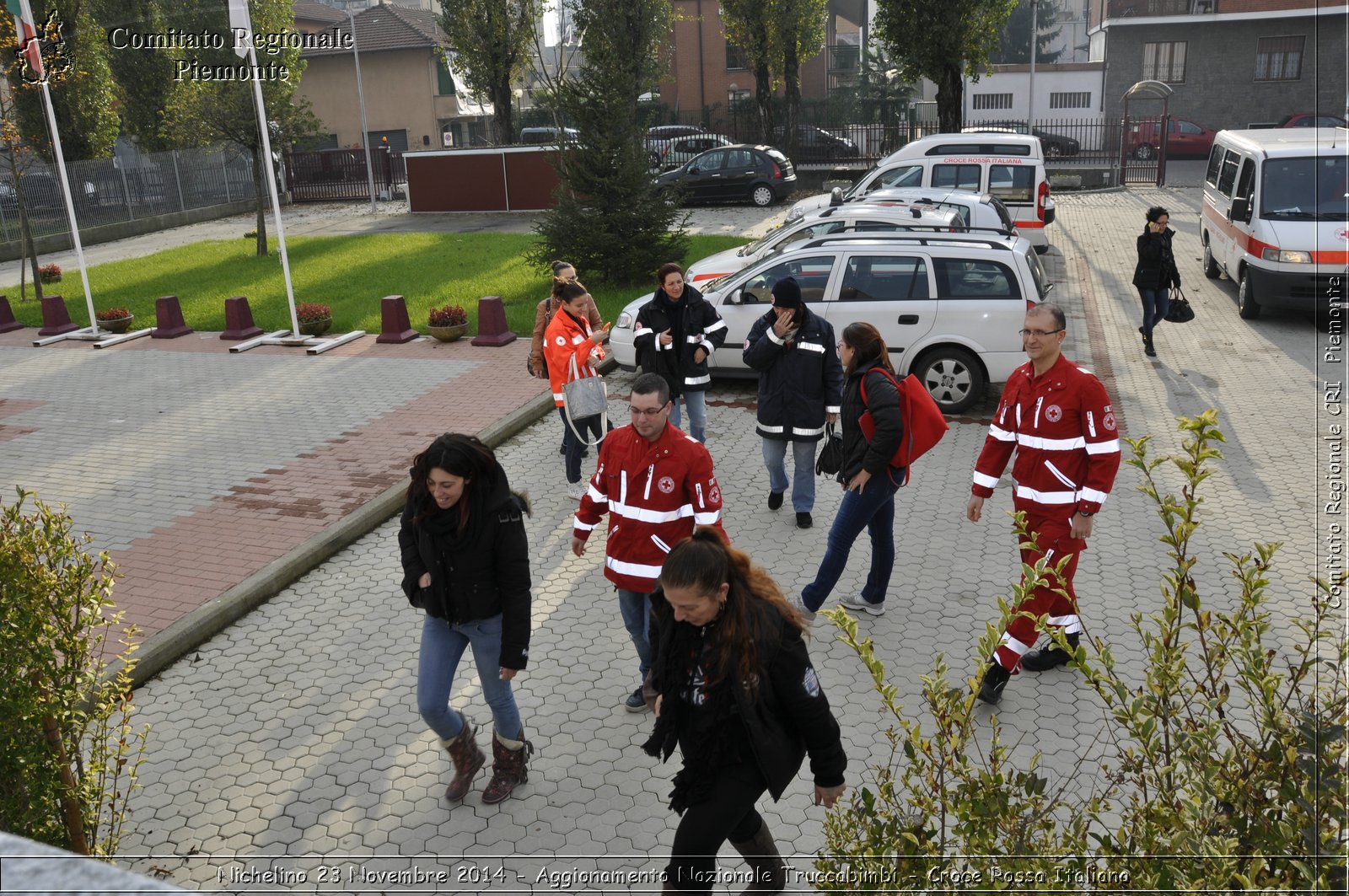 Nichelino 23 Novembre 2014 - Aggiornamento Nazionale Truccabimbi - Croce Rossa Italiana- Comitato Regionale del Piemonte