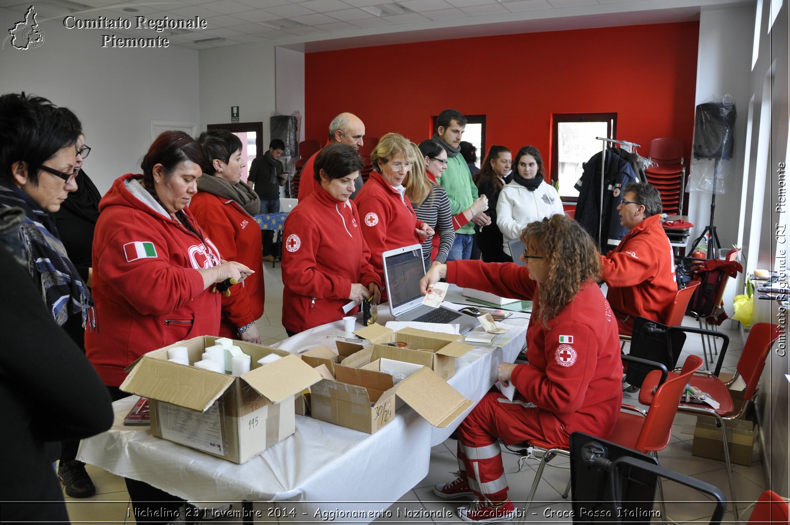 Nichelino 23 Novembre 2014 - Aggiornamento Nazionale Truccabimbi - Croce Rossa Italiana- Comitato Regionale del Piemonte