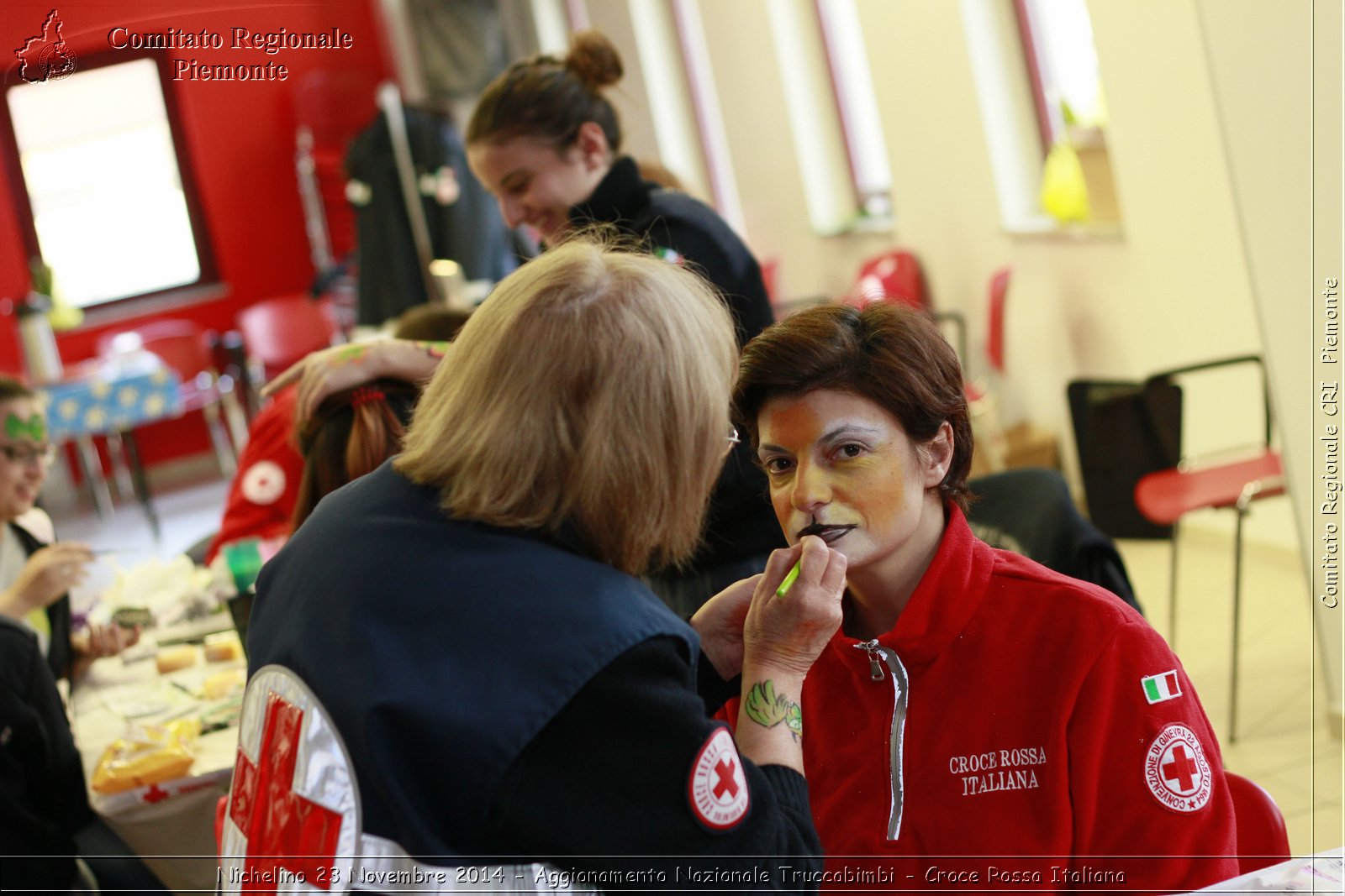 Nichelino 23 Novembre 2014 - Aggiornamento Nazionale Truccabimbi - Croce Rossa Italiana- Comitato Regionale del Piemonte