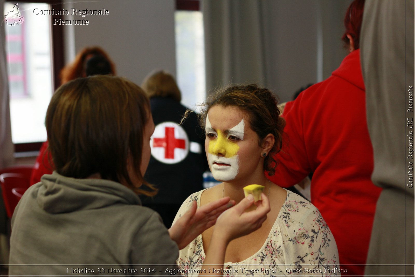 Nichelino 23 Novembre 2014 - Aggiornamento Nazionale Truccabimbi - Croce Rossa Italiana- Comitato Regionale del Piemonte