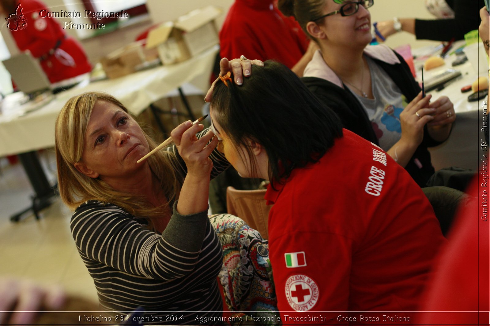 Nichelino 23 Novembre 2014 - Aggiornamento Nazionale Truccabimbi - Croce Rossa Italiana- Comitato Regionale del Piemonte