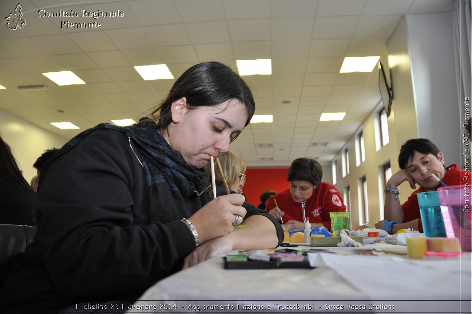 Nichelino 23 Novembre 2014 - Aggiornamento Nazionale Truccabimbi - Croce Rossa Italiana- Comitato Regionale del Piemonte