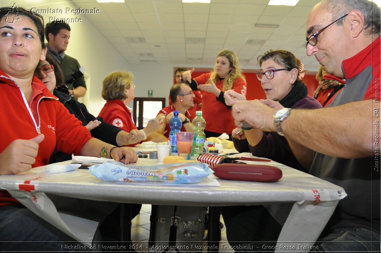 Nichelino 23 Novembre 2014 - Aggiornamento Nazionale Truccabimbi - Croce Rossa Italiana- Comitato Regionale del Piemonte