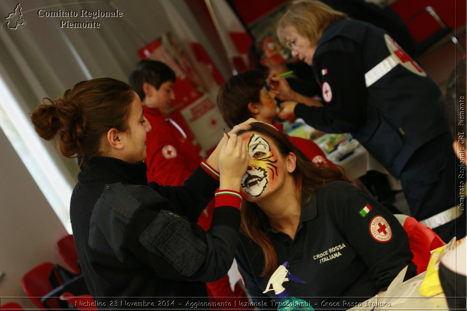 Nichelino 23 Novembre 2014 - Aggiornamento Nazionale Truccabimbi - Croce Rossa Italiana- Comitato Regionale del Piemonte