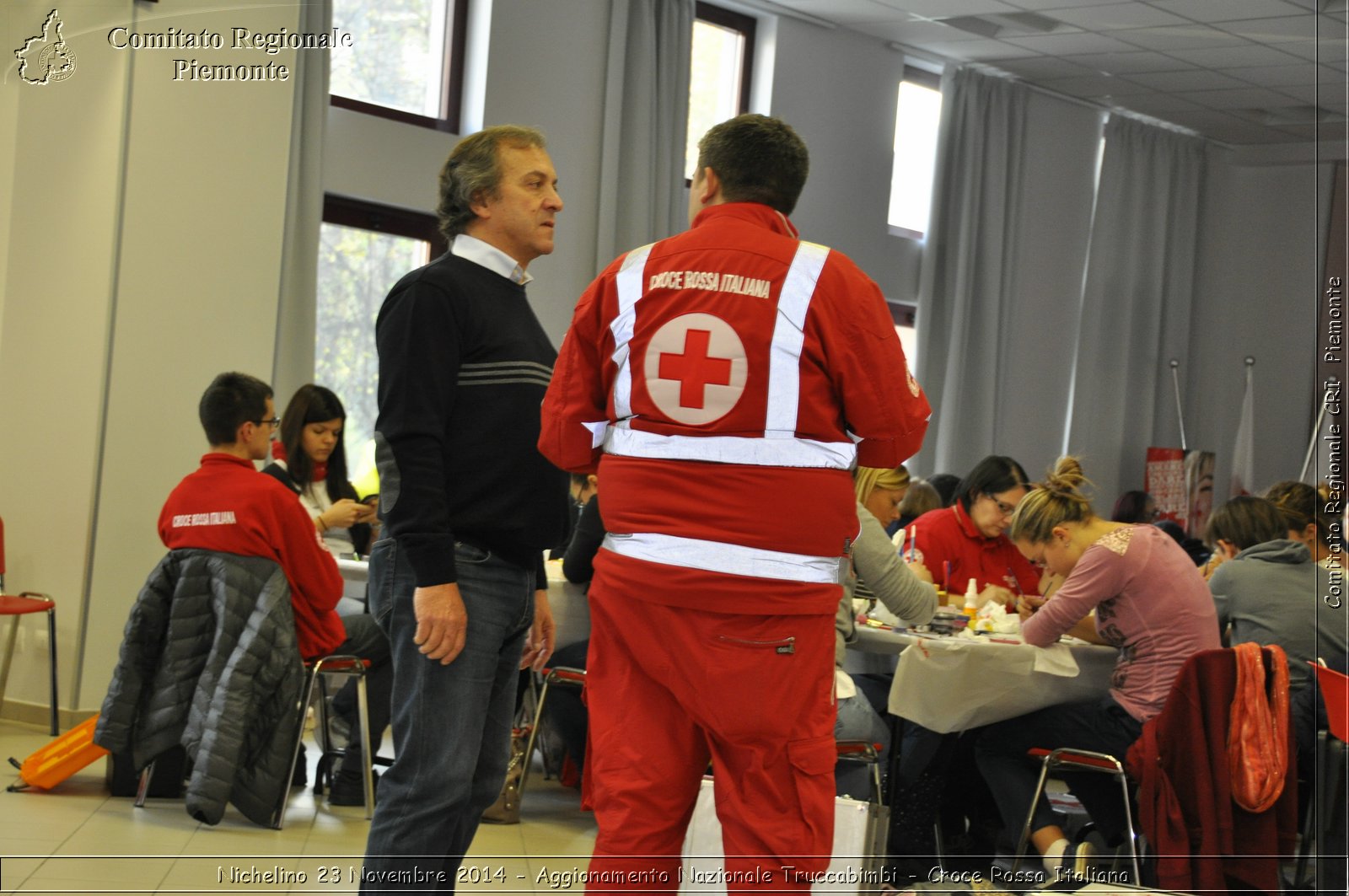 Nichelino 23 Novembre 2014 - Aggiornamento Nazionale Truccabimbi - Croce Rossa Italiana- Comitato Regionale del Piemonte