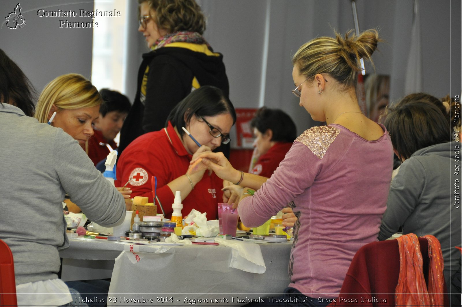 Nichelino 23 Novembre 2014 - Aggiornamento Nazionale Truccabimbi - Croce Rossa Italiana- Comitato Regionale del Piemonte