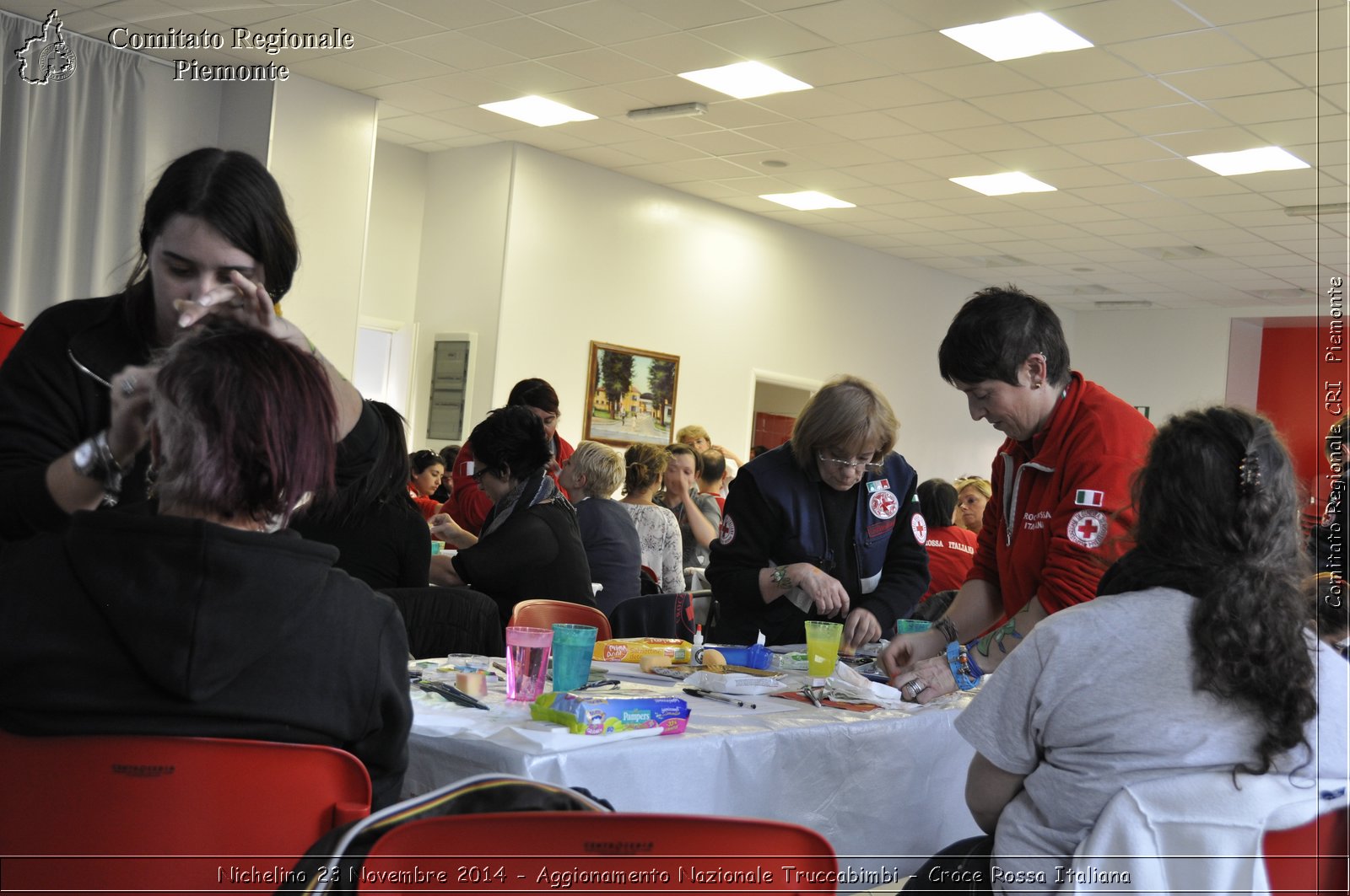 Nichelino 23 Novembre 2014 - Aggiornamento Nazionale Truccabimbi - Croce Rossa Italiana- Comitato Regionale del Piemonte