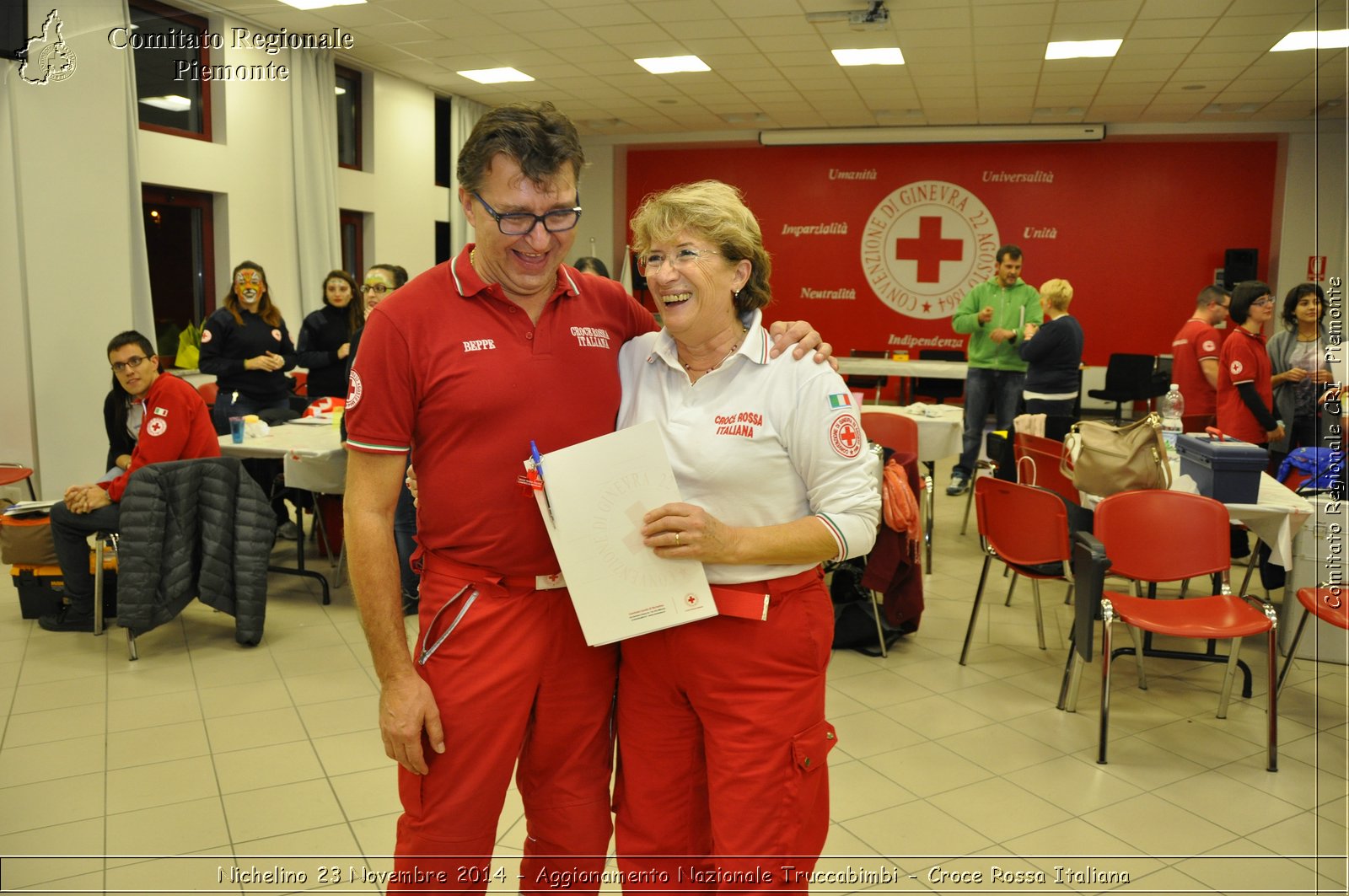 Nichelino 23 Novembre 2014 - Aggiornamento Nazionale Truccabimbi - Croce Rossa Italiana- Comitato Regionale del Piemonte