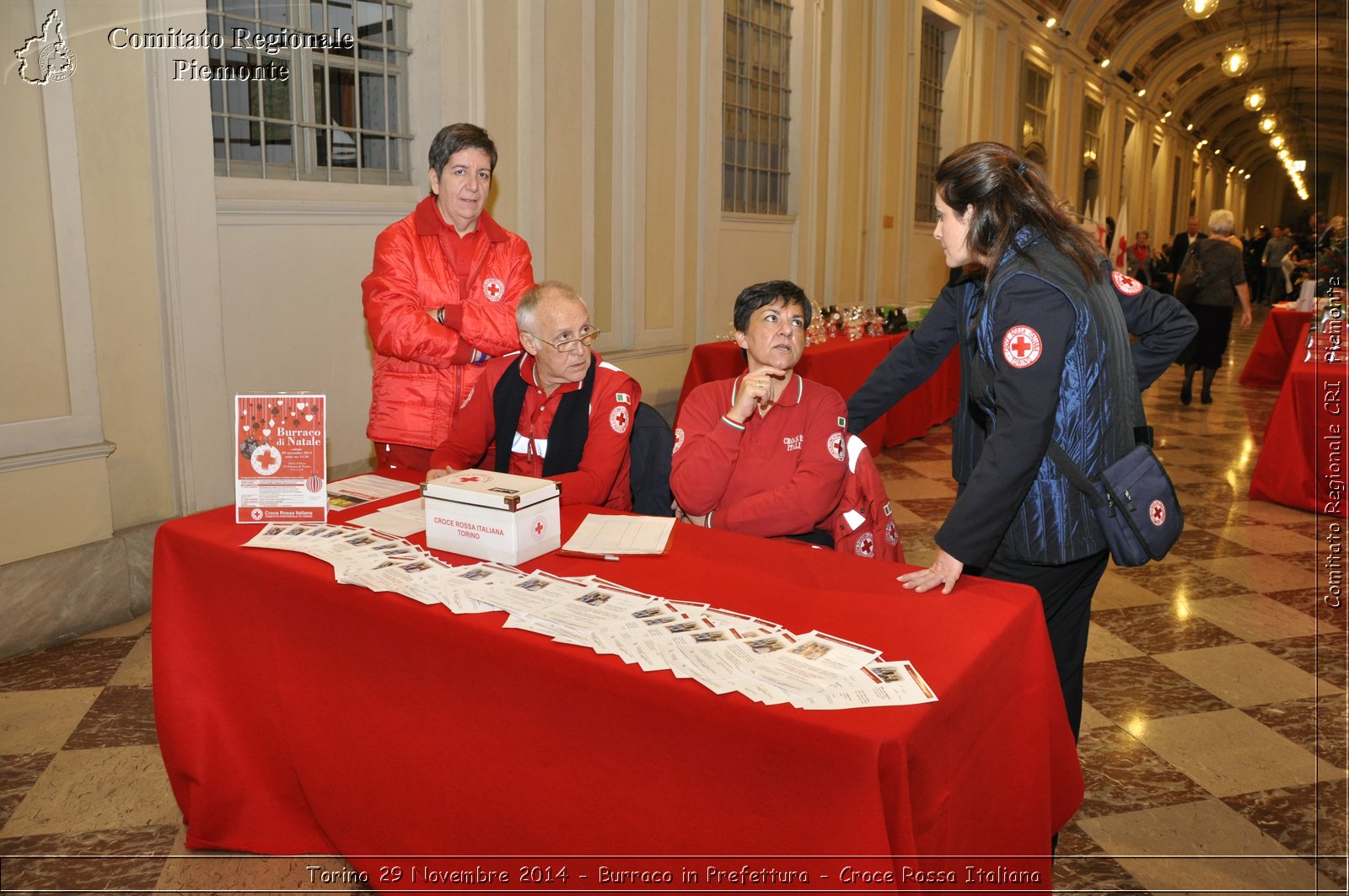 Torino 29 Novembre 2014 - Burraco in Prefettura - Croce Rossa Italiana- Comitato Regionale del Piemonte