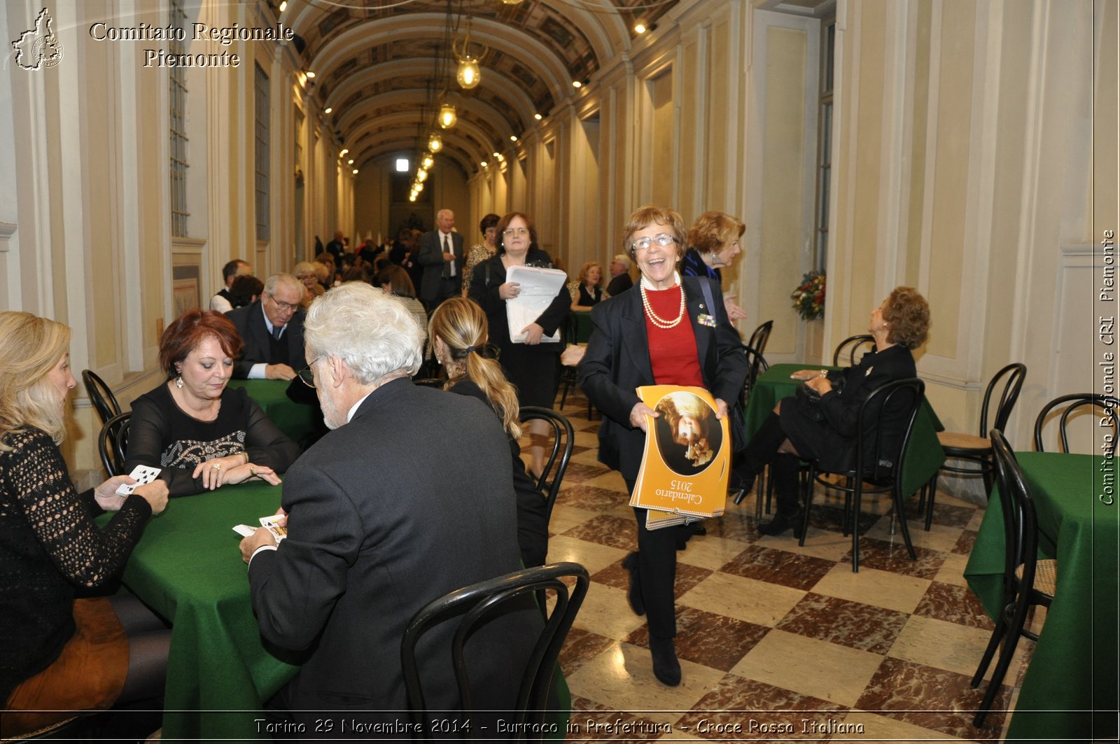 Torino 29 Novembre 2014 - Burraco in Prefettura - Croce Rossa Italiana- Comitato Regionale del Piemonte