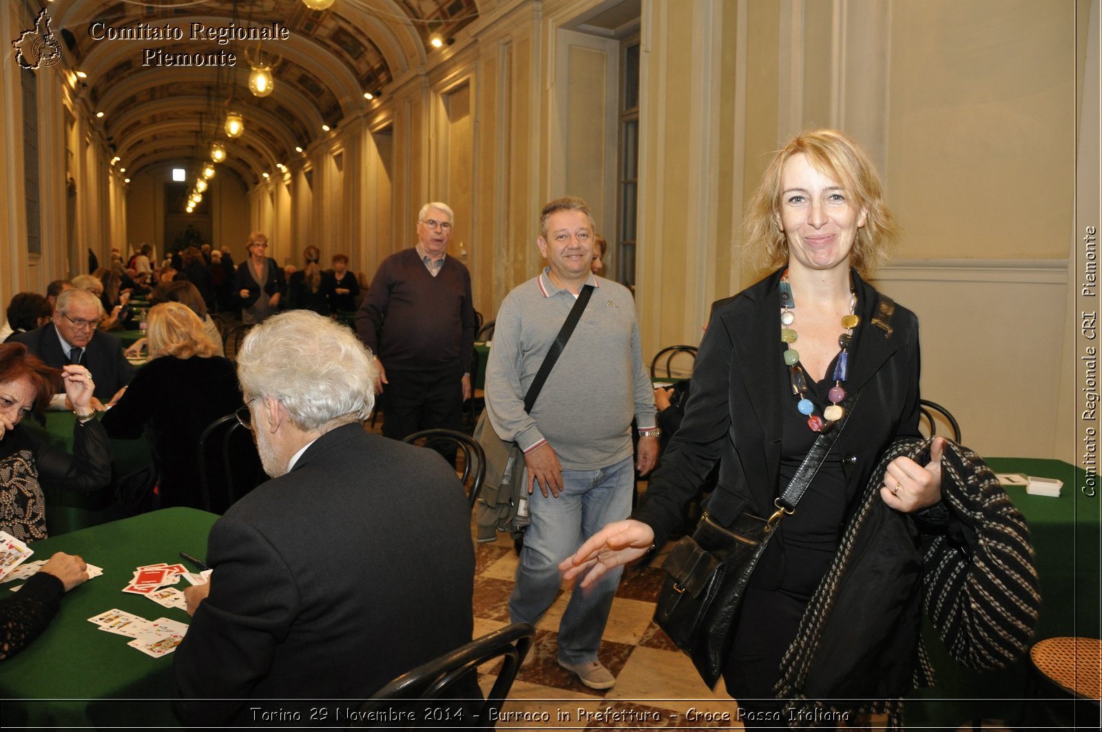 Torino 29 Novembre 2014 - Burraco in Prefettura - Croce Rossa Italiana- Comitato Regionale del Piemonte