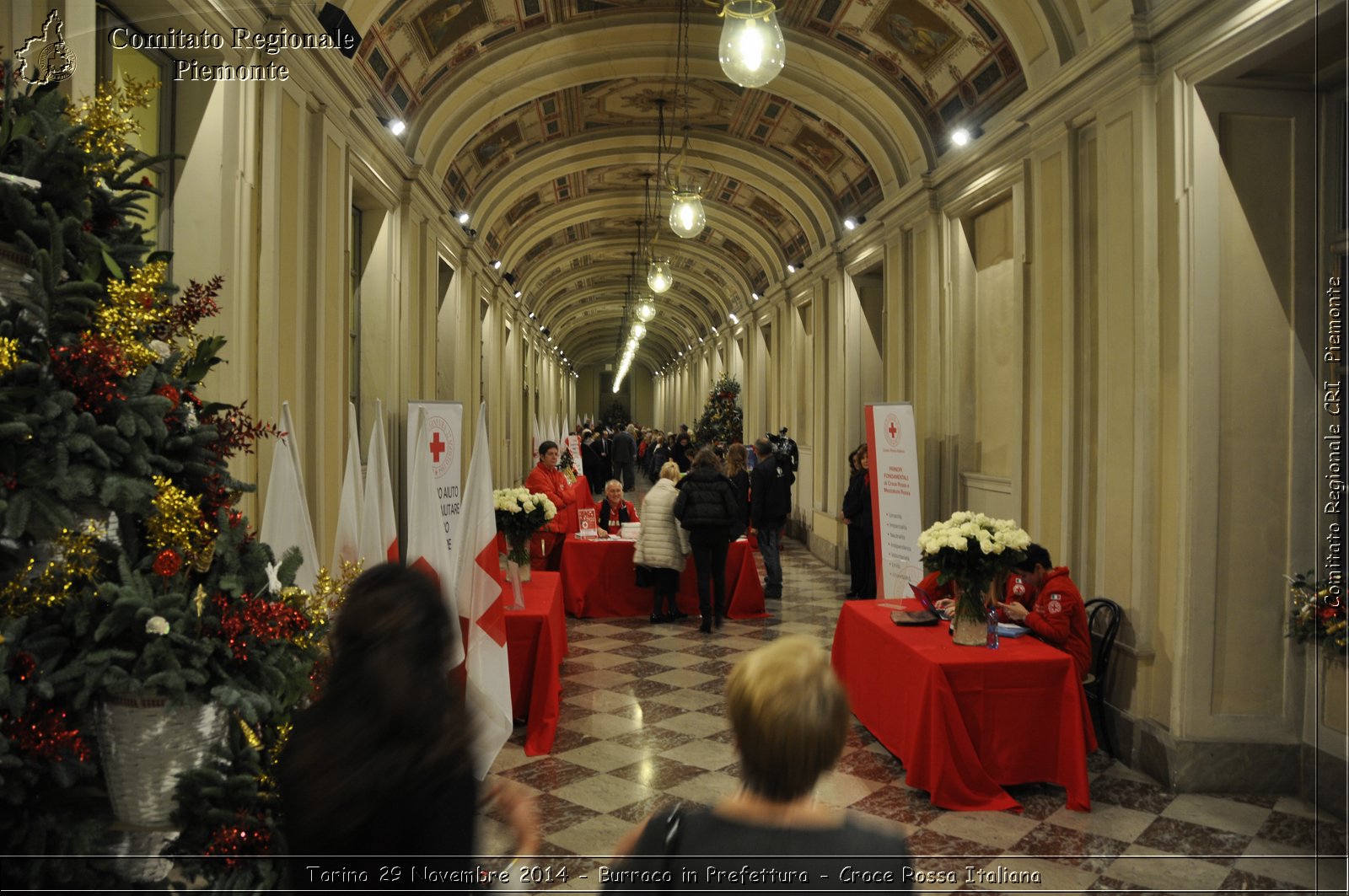 Torino 29 Novembre 2014 - Burraco in Prefettura - Croce Rossa Italiana- Comitato Regionale del Piemonte