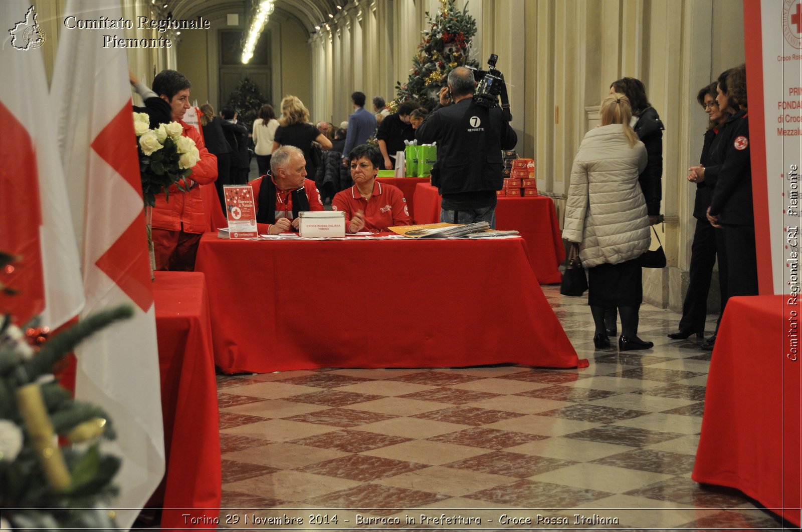 Torino 29 Novembre 2014 - Burraco in Prefettura - Croce Rossa Italiana- Comitato Regionale del Piemonte