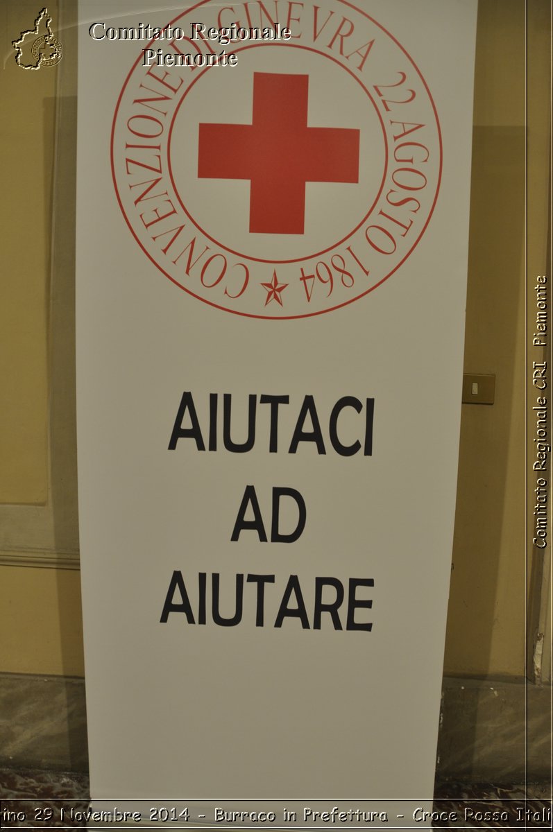 Torino 29 Novembre 2014 - Burraco in Prefettura - Croce Rossa Italiana- Comitato Regionale del Piemonte