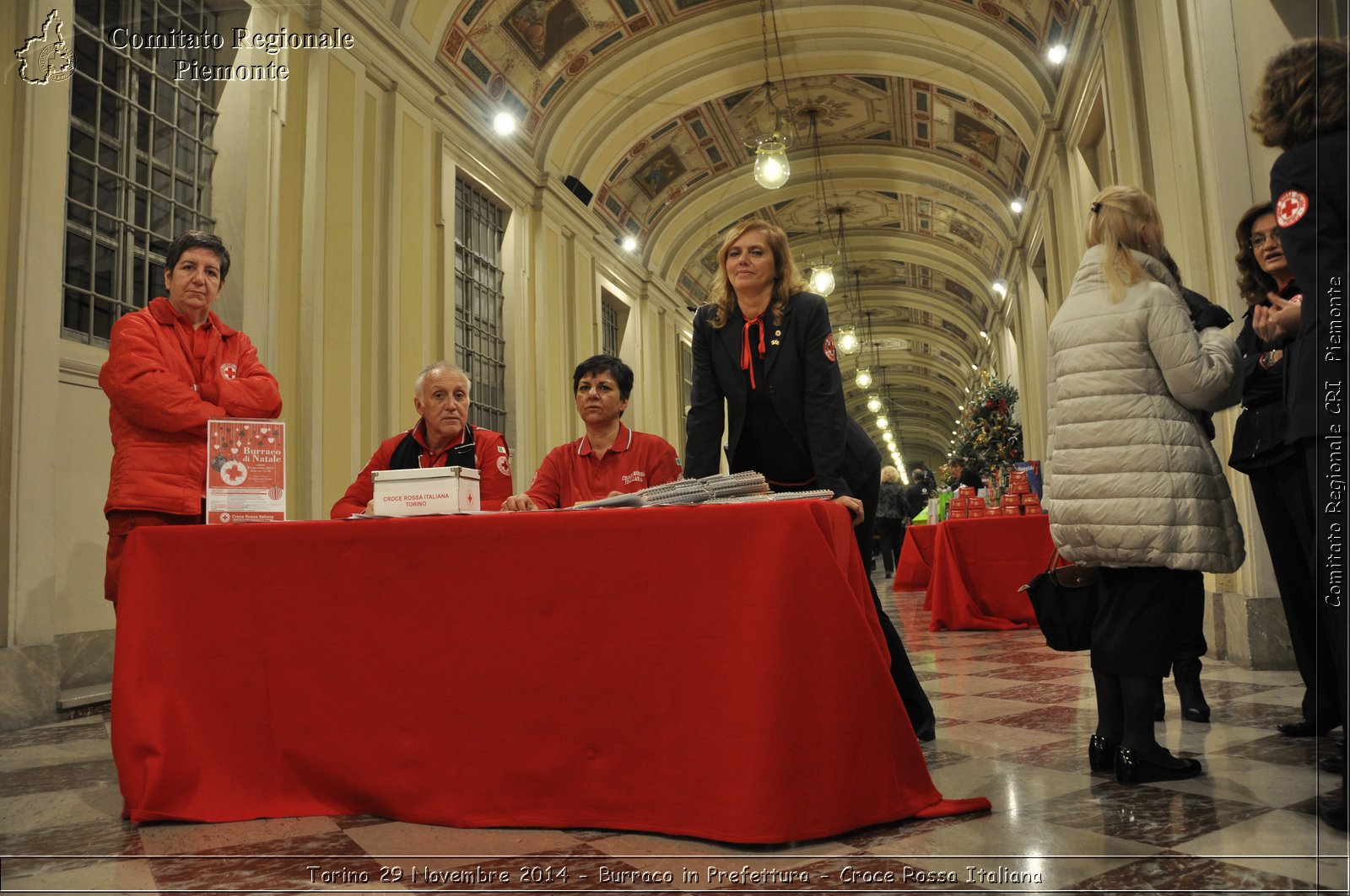 Torino 29 Novembre 2014 - Burraco in Prefettura - Croce Rossa Italiana- Comitato Regionale del Piemonte