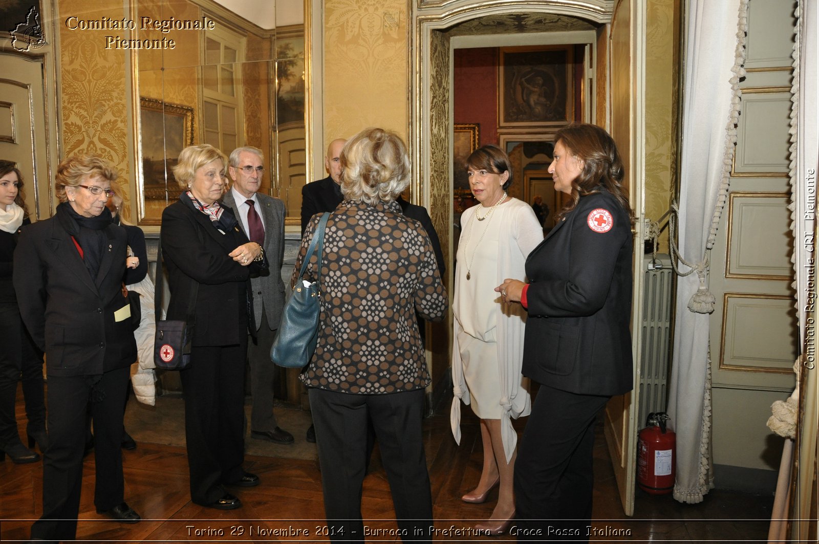 Torino 29 Novembre 2014 - Burraco in Prefettura - Croce Rossa Italiana- Comitato Regionale del Piemonte