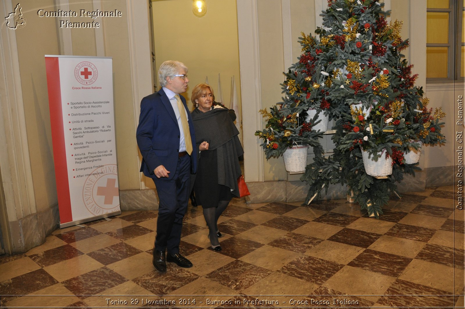 Torino 29 Novembre 2014 - Burraco in Prefettura - Croce Rossa Italiana- Comitato Regionale del Piemonte