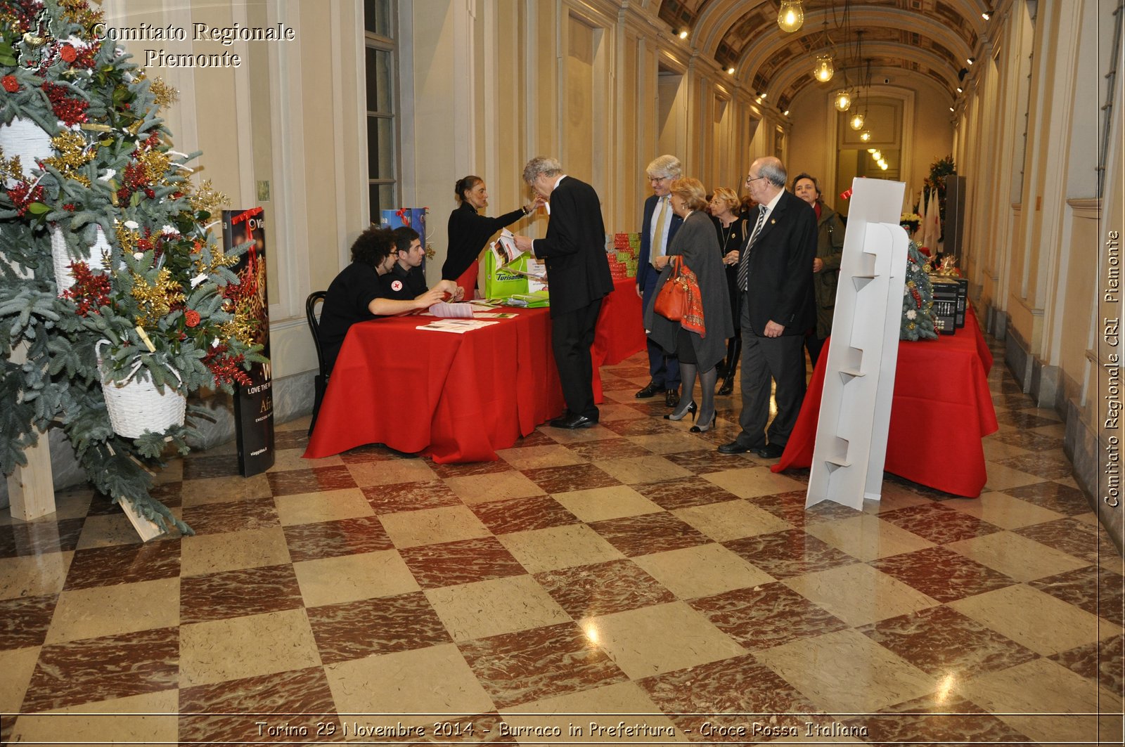 Torino 29 Novembre 2014 - Burraco in Prefettura - Croce Rossa Italiana- Comitato Regionale del Piemonte