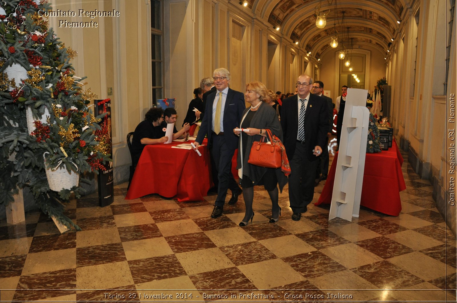 Torino 29 Novembre 2014 - Burraco in Prefettura - Croce Rossa Italiana- Comitato Regionale del Piemonte