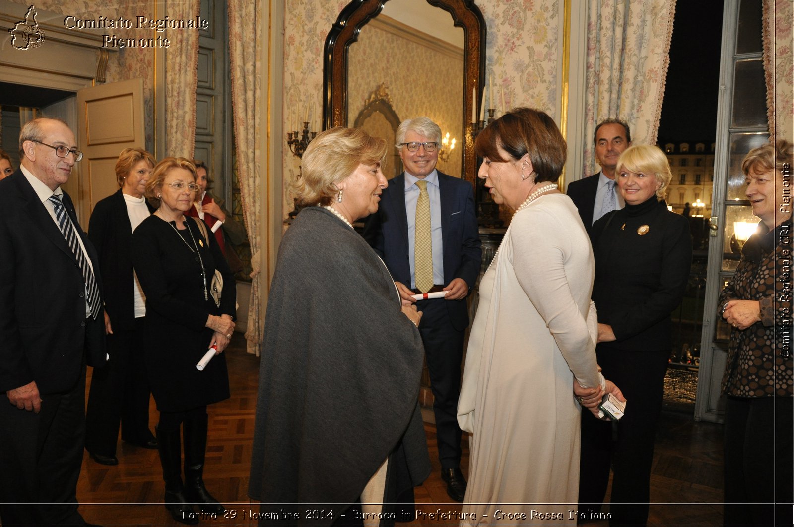 Torino 29 Novembre 2014 - Burraco in Prefettura - Croce Rossa Italiana- Comitato Regionale del Piemonte