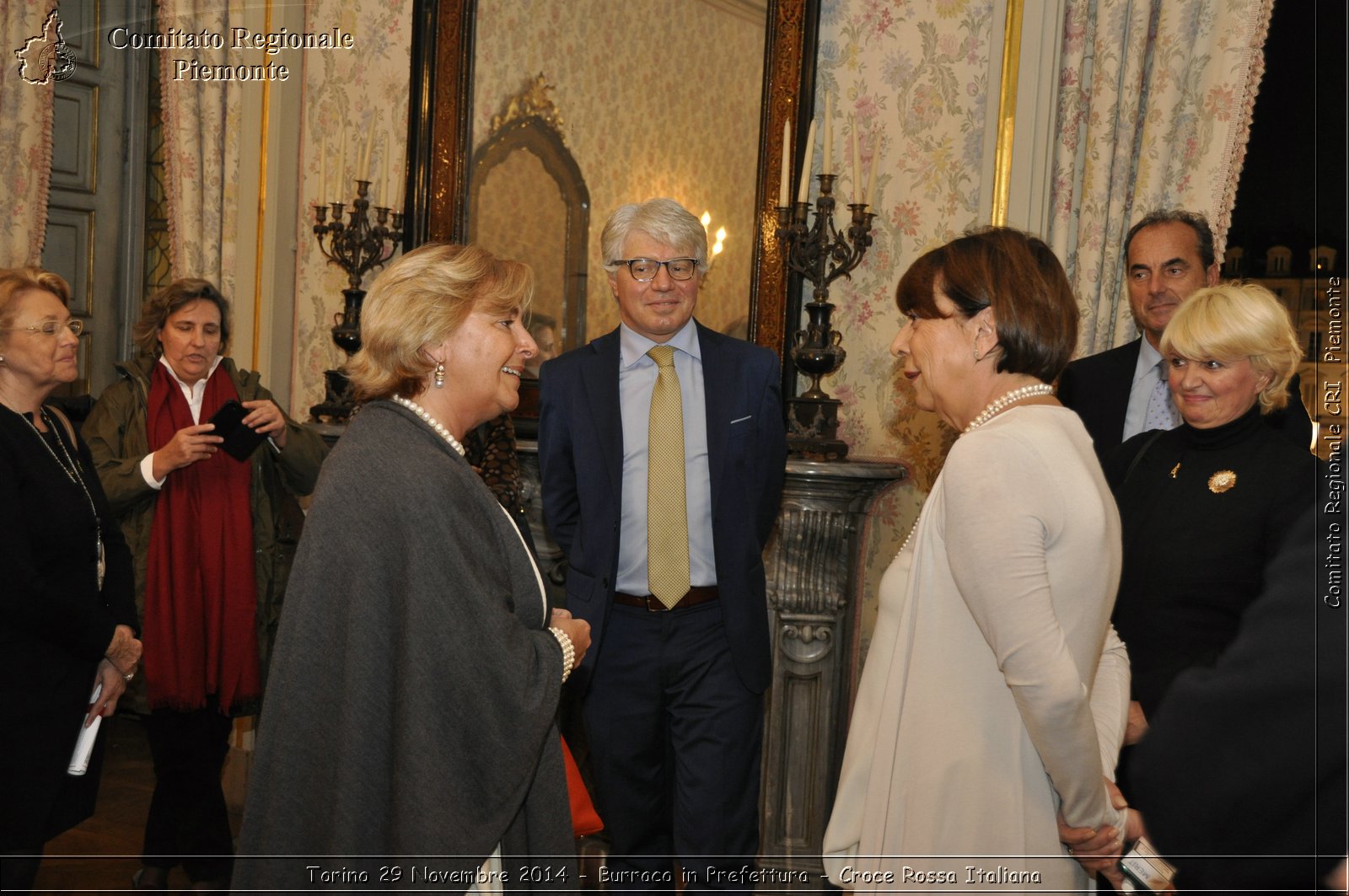 Torino 29 Novembre 2014 - Burraco in Prefettura - Croce Rossa Italiana- Comitato Regionale del Piemonte