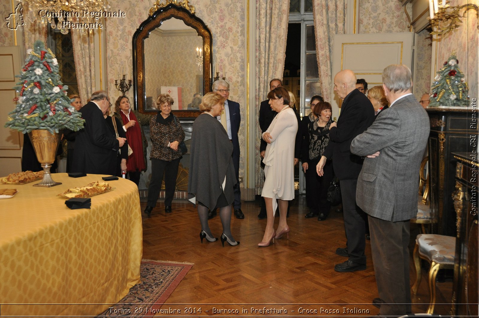 Torino 29 Novembre 2014 - Burraco in Prefettura - Croce Rossa Italiana- Comitato Regionale del Piemonte