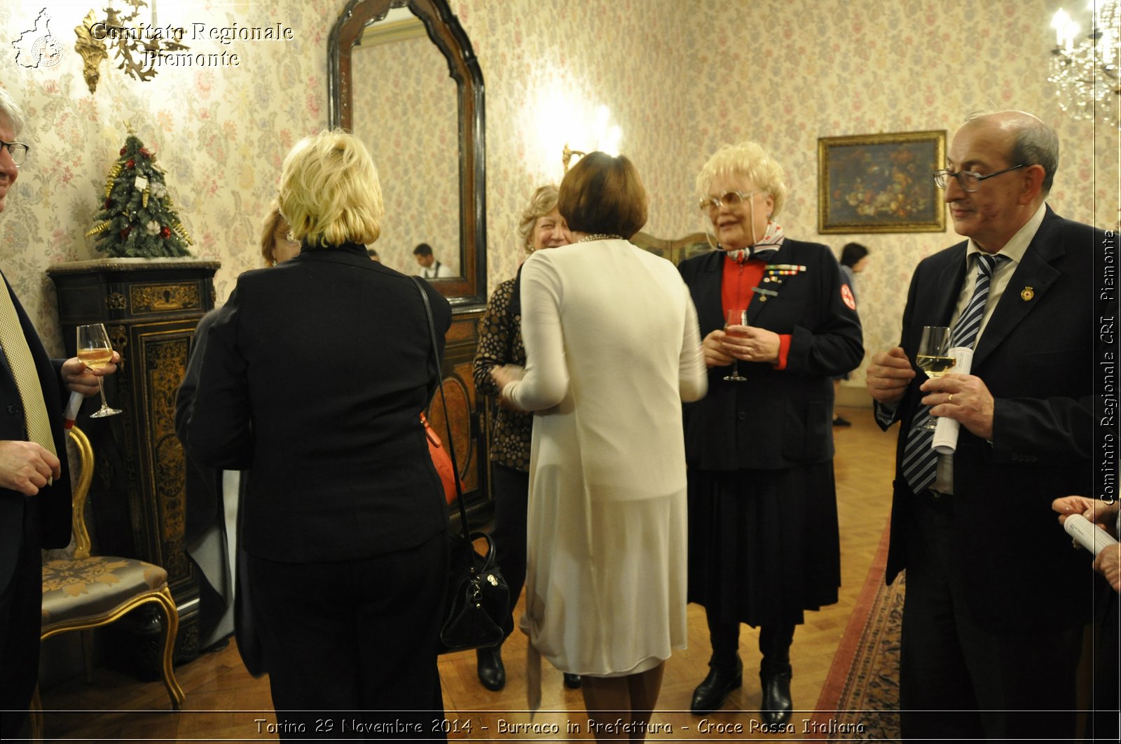 Torino 29 Novembre 2014 - Burraco in Prefettura - Croce Rossa Italiana- Comitato Regionale del Piemonte