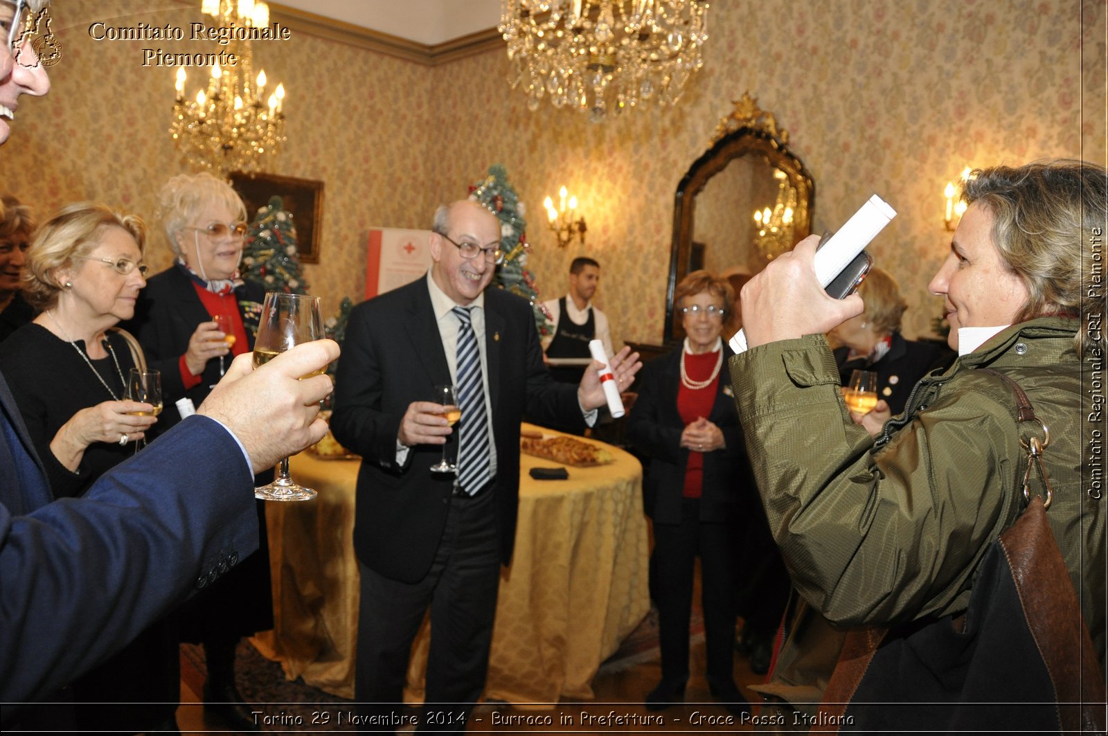 Torino 29 Novembre 2014 - Burraco in Prefettura - Croce Rossa Italiana- Comitato Regionale del Piemonte