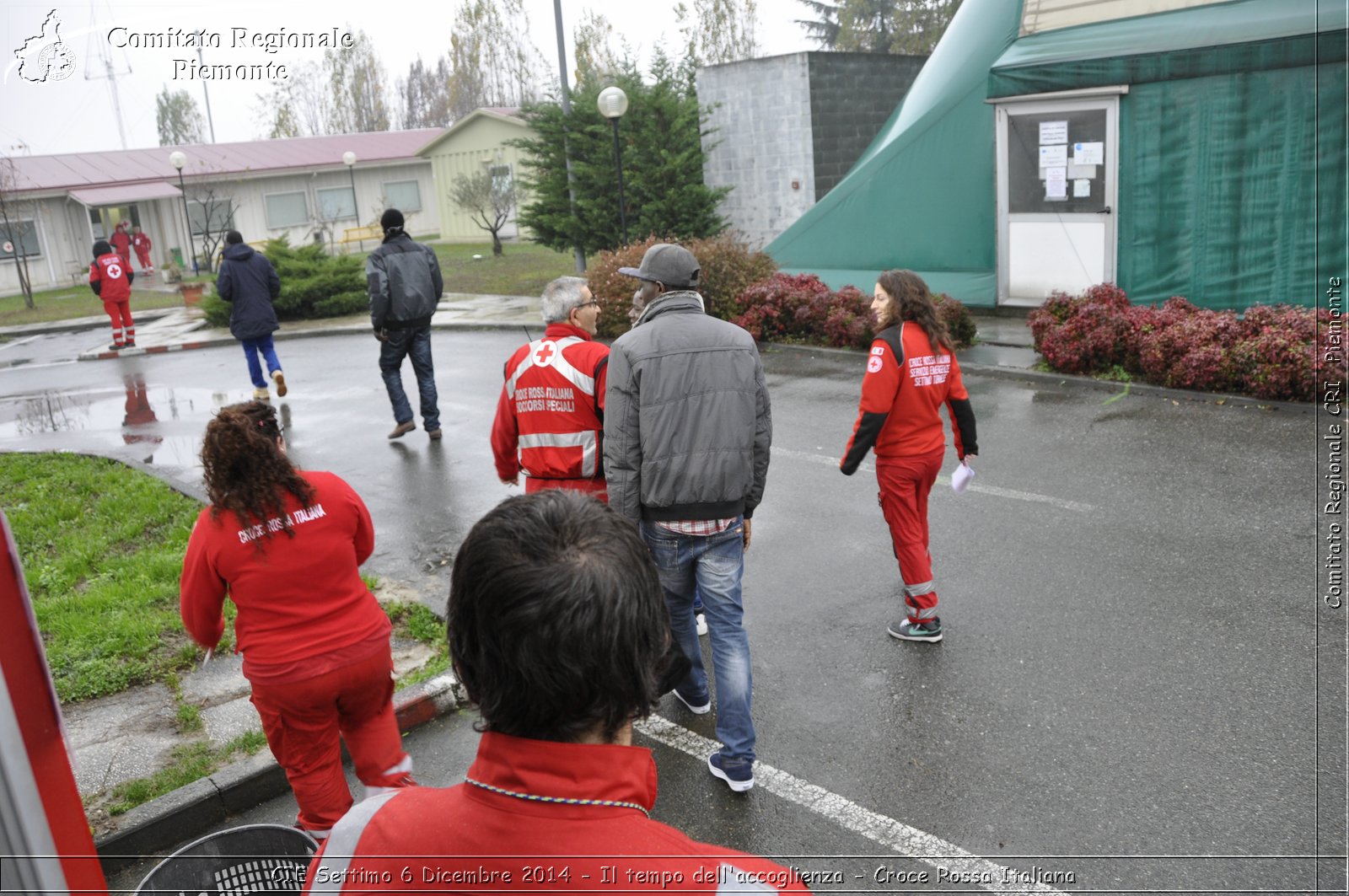 CIE Settimo 6 Dicembre 2014 - Il tempo dell'accoglienza - Croce Rossa Italiana- Comitato Regionale del Piemonte