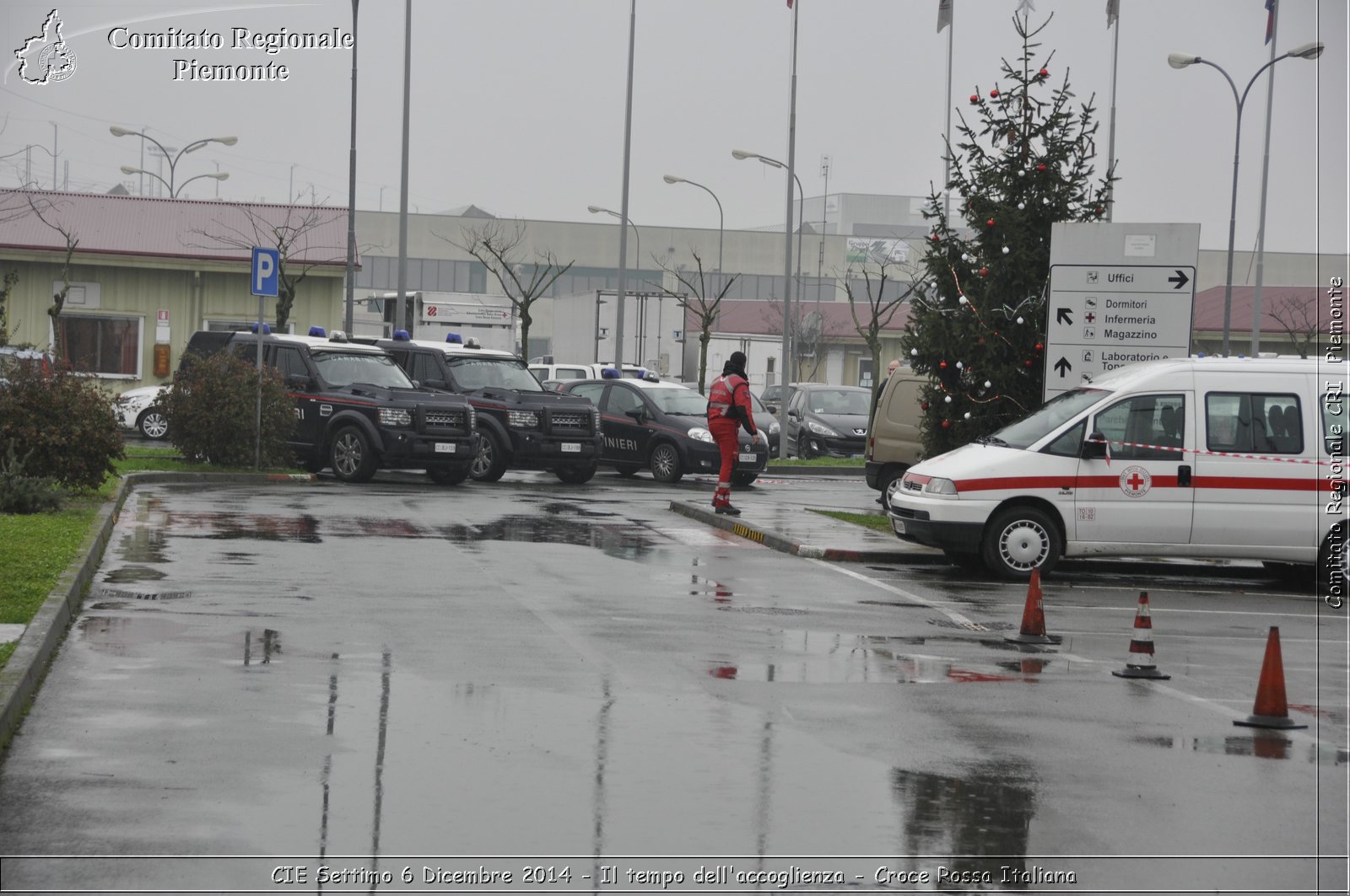 CIE Settimo 6 Dicembre 2014 - Il tempo dell'accoglienza - Croce Rossa Italiana- Comitato Regionale del Piemonte