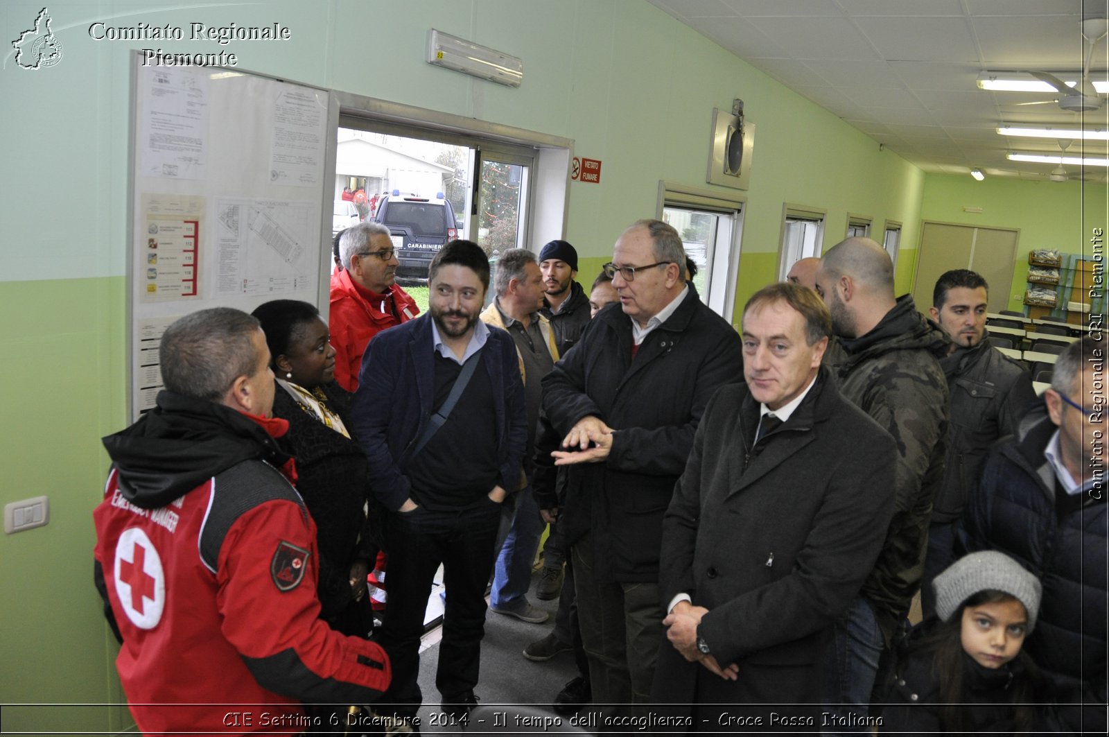 CIE Settimo 6 Dicembre 2014 - Il tempo dell'accoglienza - Croce Rossa Italiana- Comitato Regionale del Piemonte