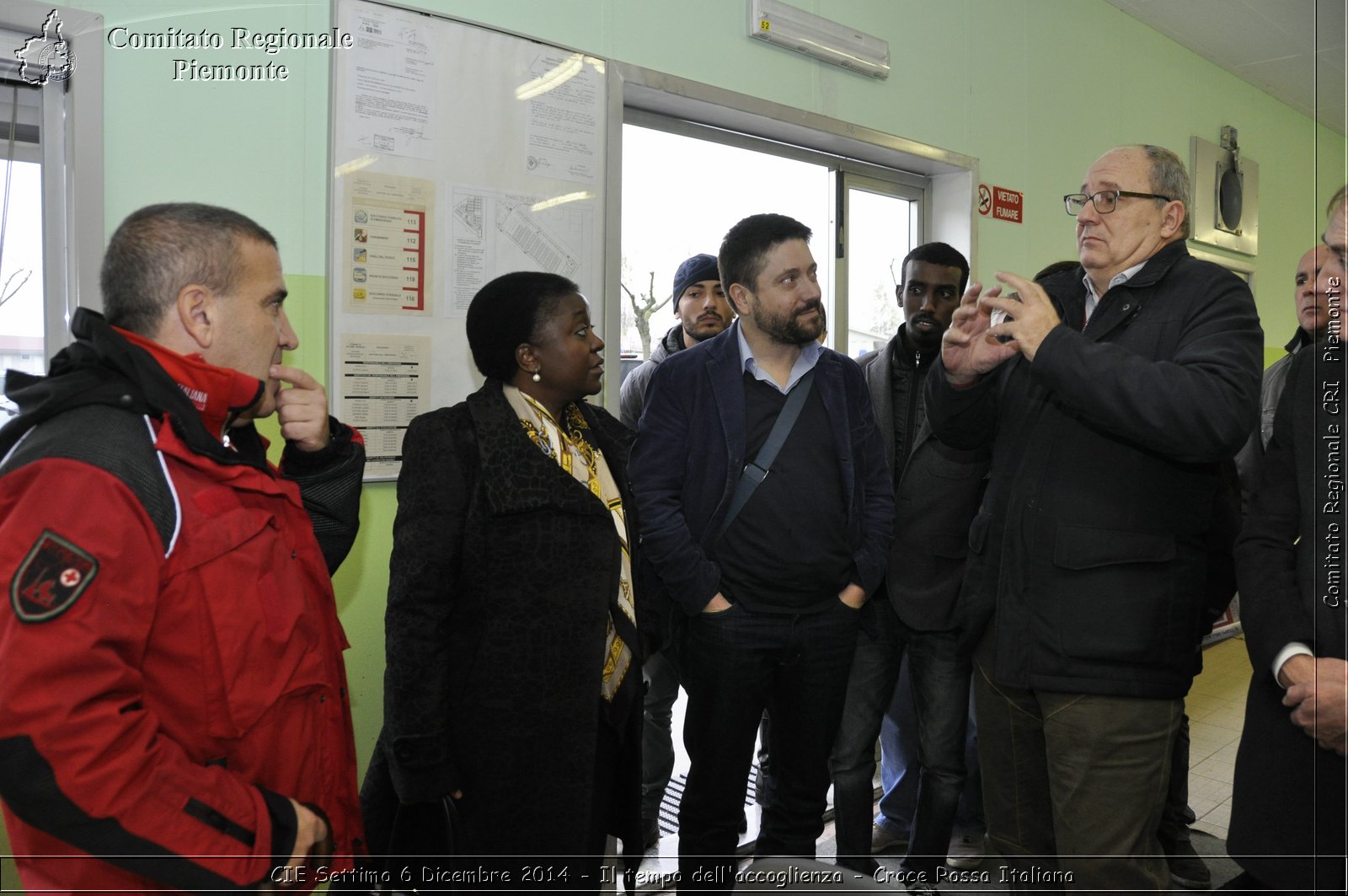 CIE Settimo 6 Dicembre 2014 - Il tempo dell'accoglienza - Croce Rossa Italiana- Comitato Regionale del Piemonte