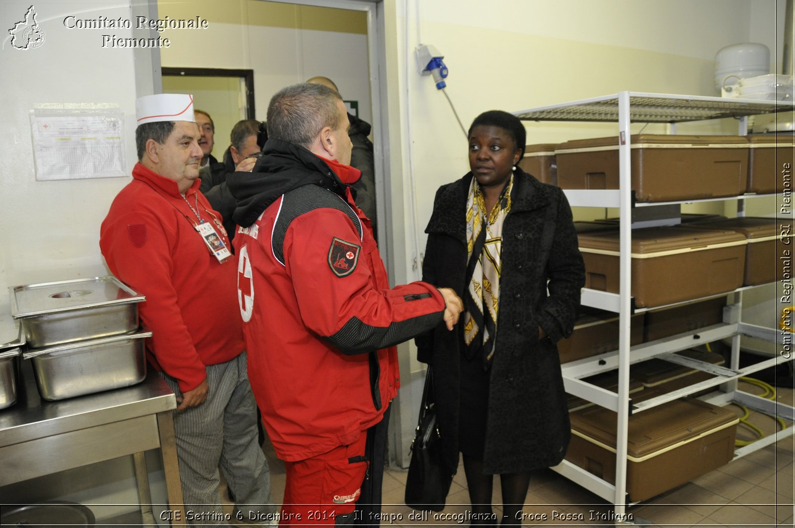 CIE Settimo 6 Dicembre 2014 - Il tempo dell'accoglienza - Croce Rossa Italiana- Comitato Regionale del Piemonte