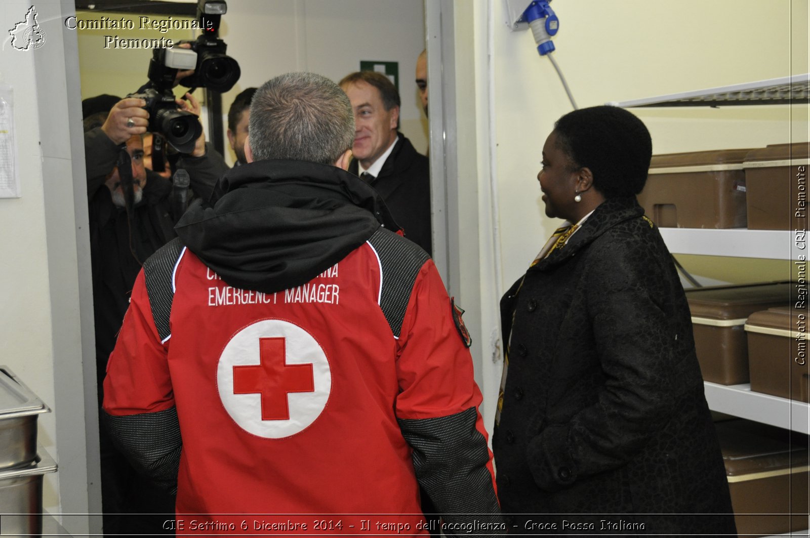 CIE Settimo 6 Dicembre 2014 - Il tempo dell'accoglienza - Croce Rossa Italiana- Comitato Regionale del Piemonte