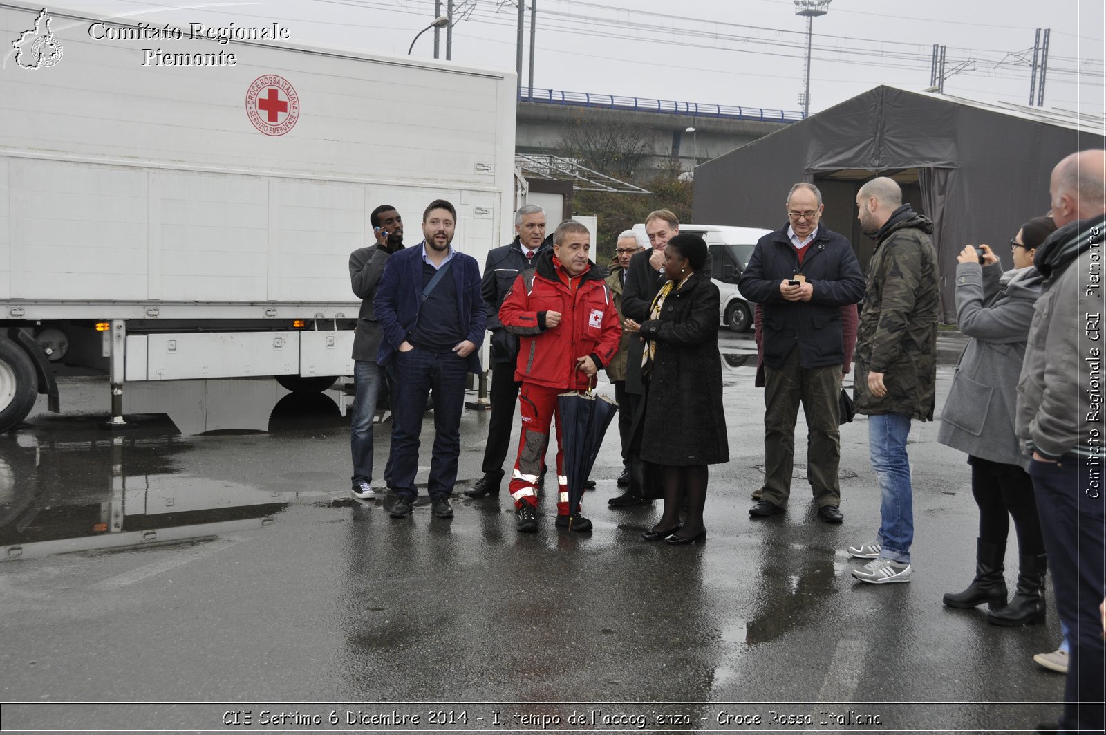 CIE Settimo 6 Dicembre 2014 - Il tempo dell'accoglienza - Croce Rossa Italiana- Comitato Regionale del Piemonte