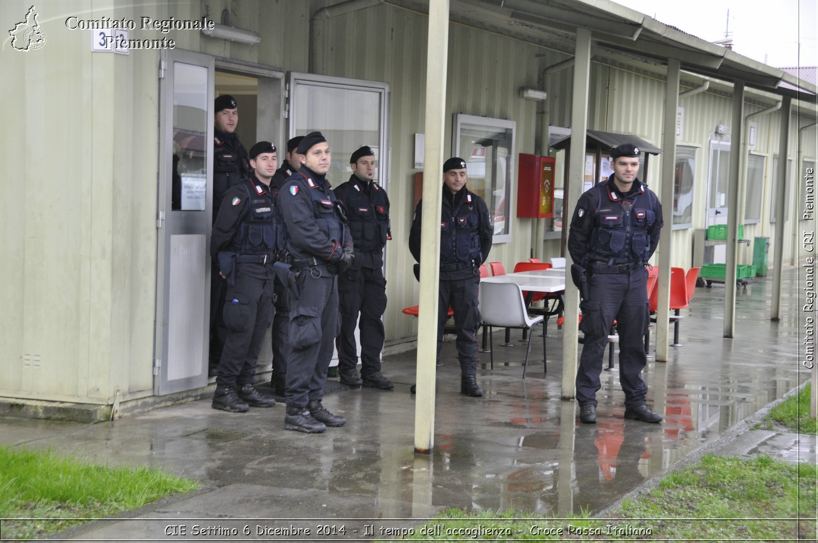 CIE Settimo 6 Dicembre 2014 - Il tempo dell'accoglienza - Croce Rossa Italiana- Comitato Regionale del Piemonte