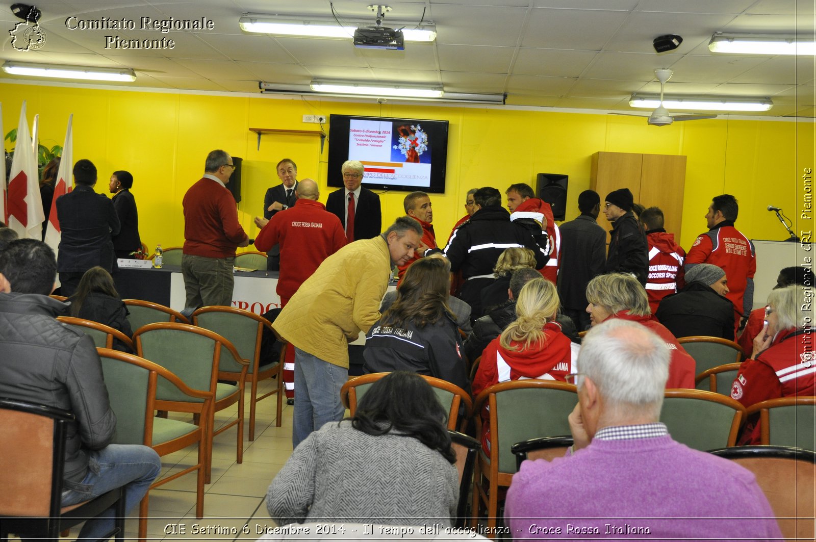 CIE Settimo 6 Dicembre 2014 - Il tempo dell'accoglienza - Croce Rossa Italiana- Comitato Regionale del Piemonte