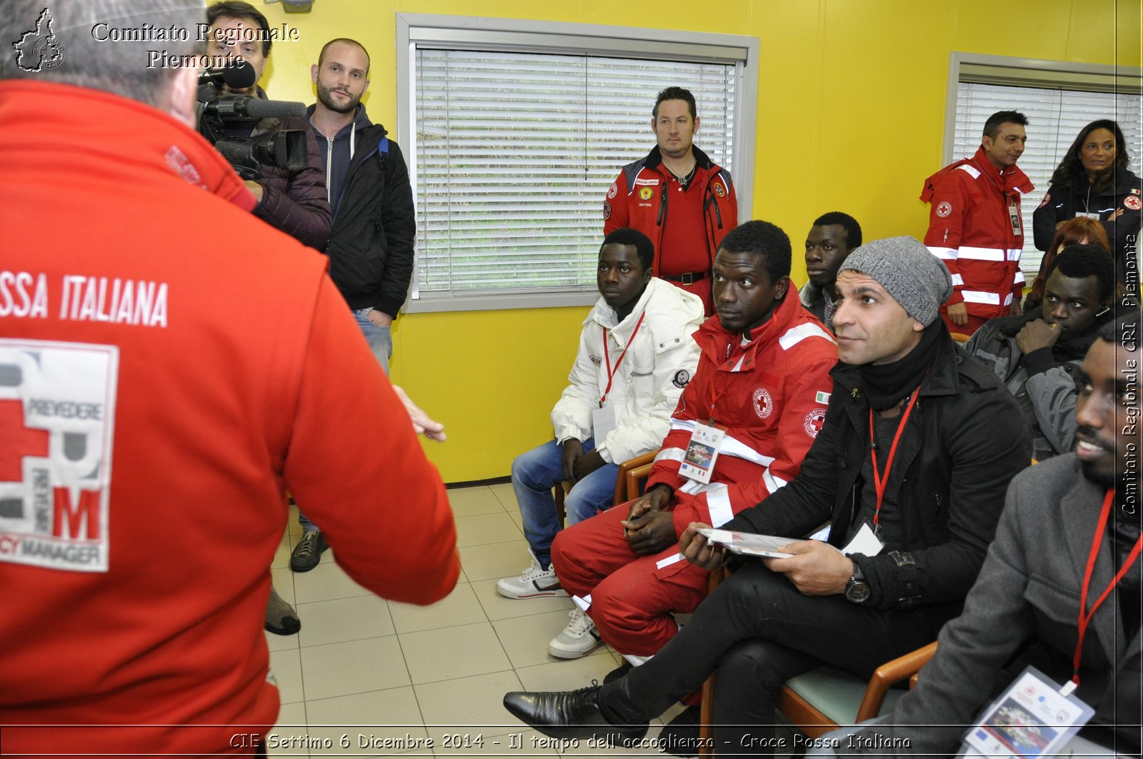 CIE Settimo 6 Dicembre 2014 - Il tempo dell'accoglienza - Croce Rossa Italiana- Comitato Regionale del Piemonte