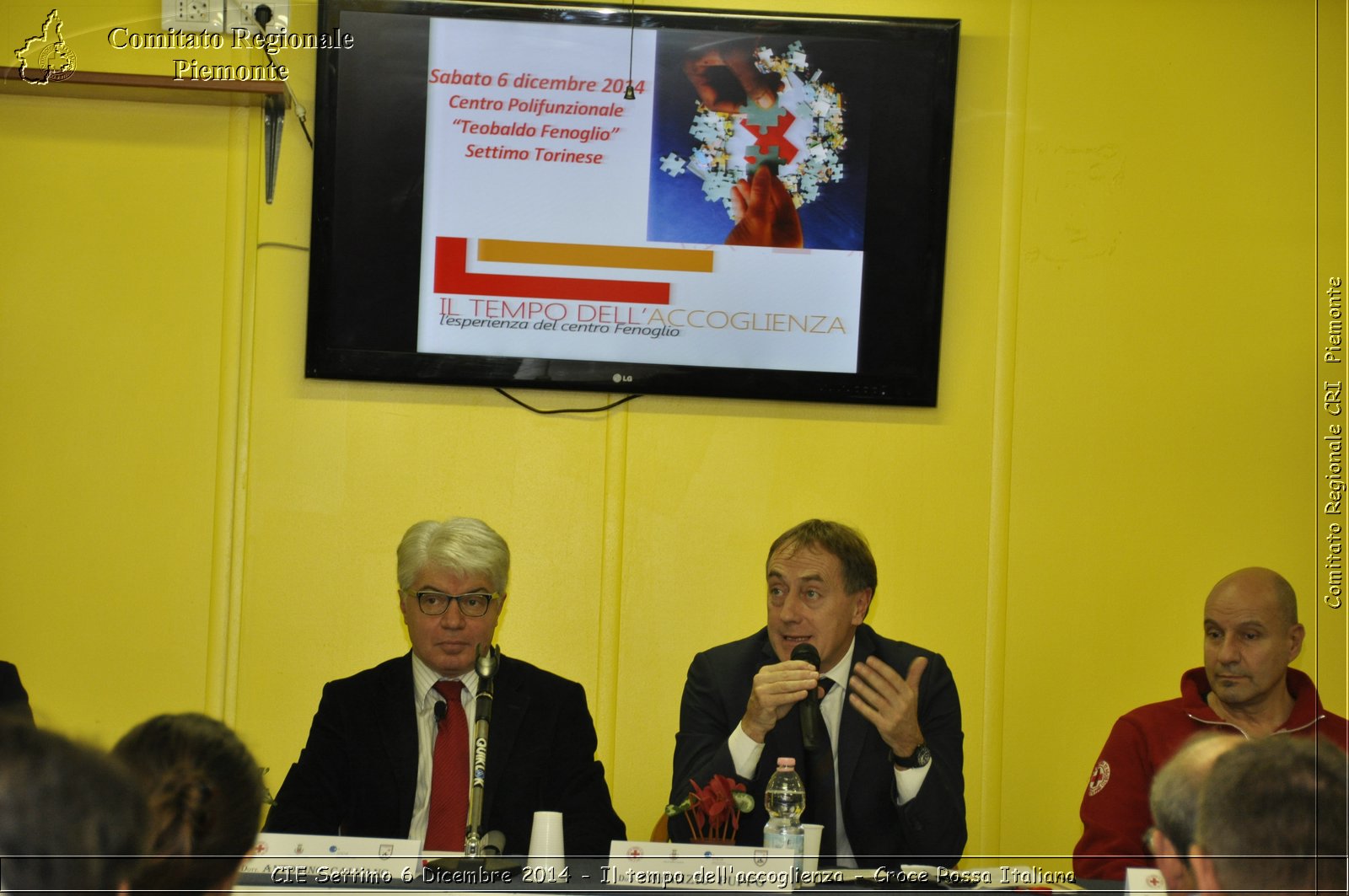 CIE Settimo 6 Dicembre 2014 - Il tempo dell'accoglienza - Croce Rossa Italiana- Comitato Regionale del Piemonte