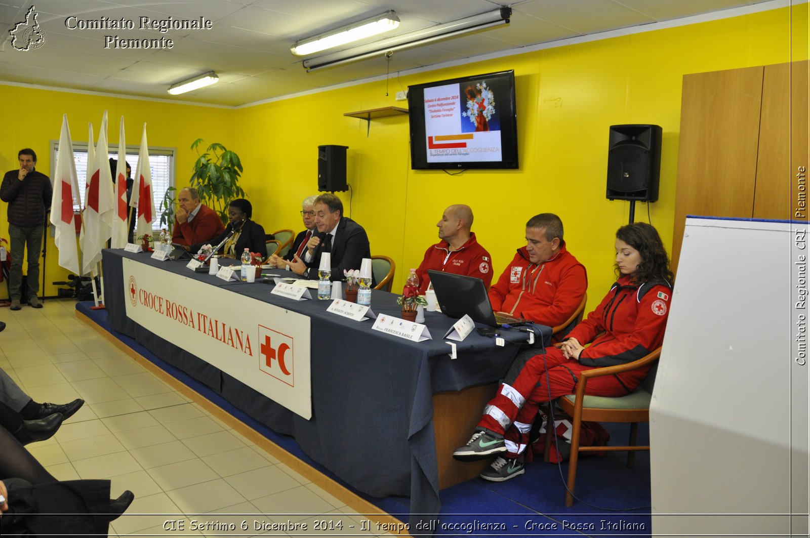 CIE Settimo 6 Dicembre 2014 - Il tempo dell'accoglienza - Croce Rossa Italiana- Comitato Regionale del Piemonte