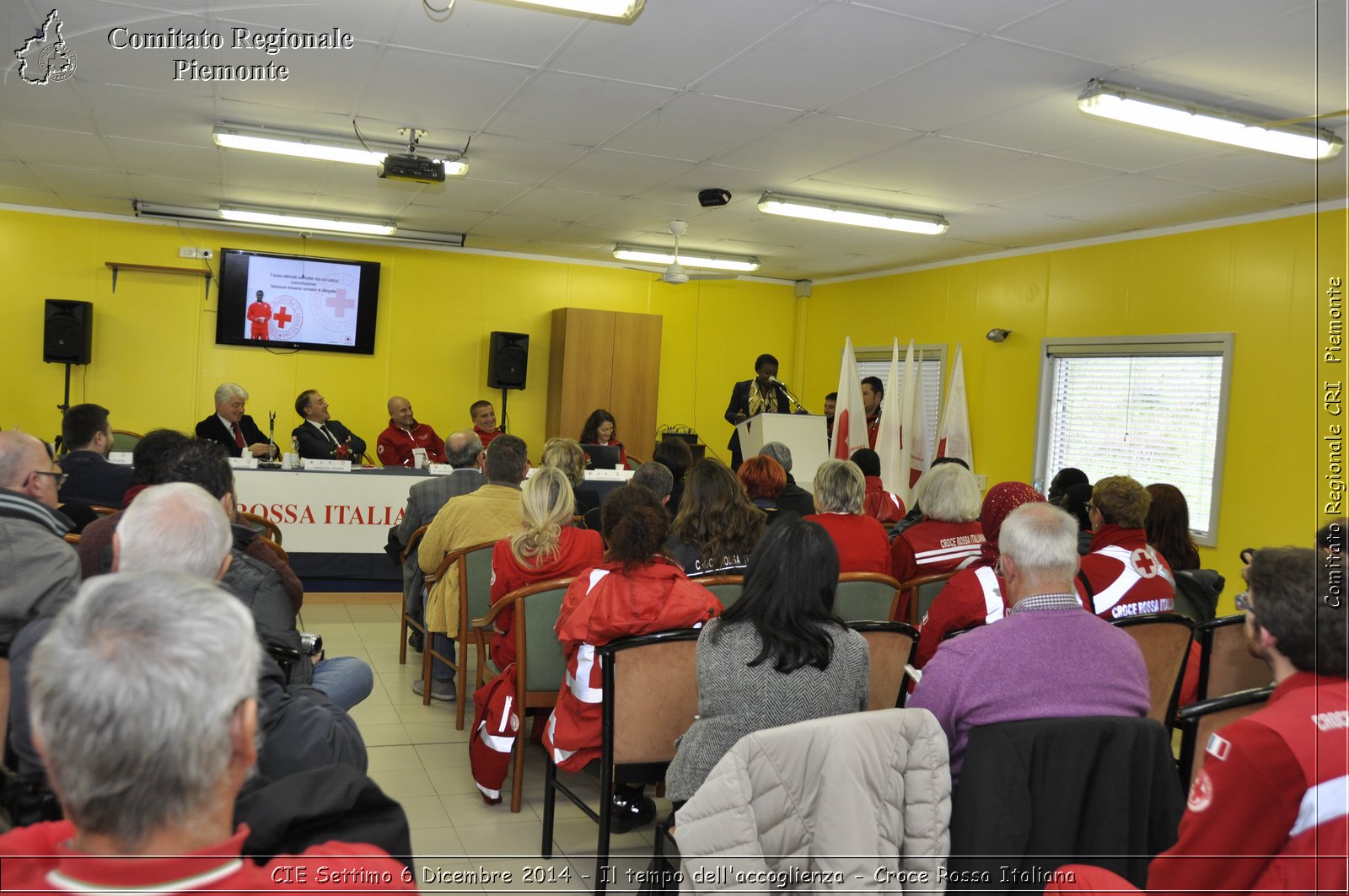 CIE Settimo 6 Dicembre 2014 - Il tempo dell'accoglienza - Croce Rossa Italiana- Comitato Regionale del Piemonte