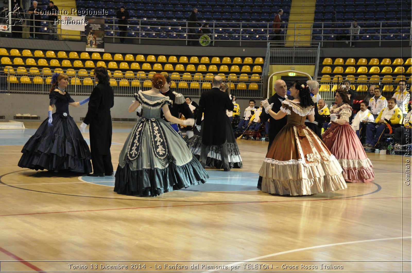 Torino 13 Dicembre 2014 - La Fanfara del Piemonte per TELETON - Croce Rossa Italiana- Comitato Regionale del Piemonte