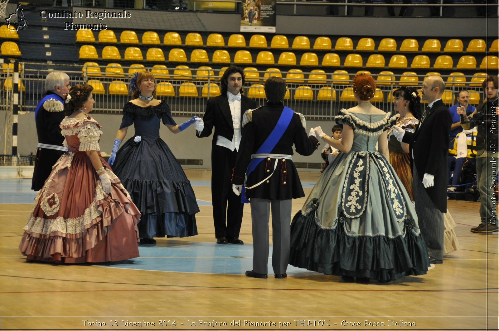 Torino 13 Dicembre 2014 - La Fanfara del Piemonte per TELETON - Croce Rossa Italiana- Comitato Regionale del Piemonte