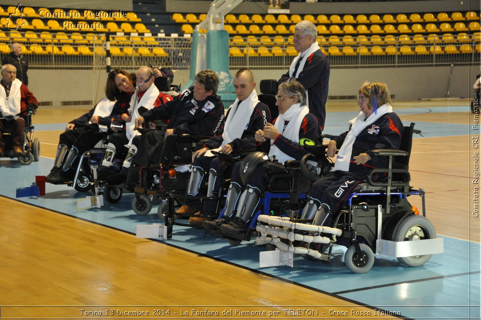 Torino 13 Dicembre 2014 - La Fanfara del Piemonte per TELETON - Croce Rossa Italiana- Comitato Regionale del Piemonte