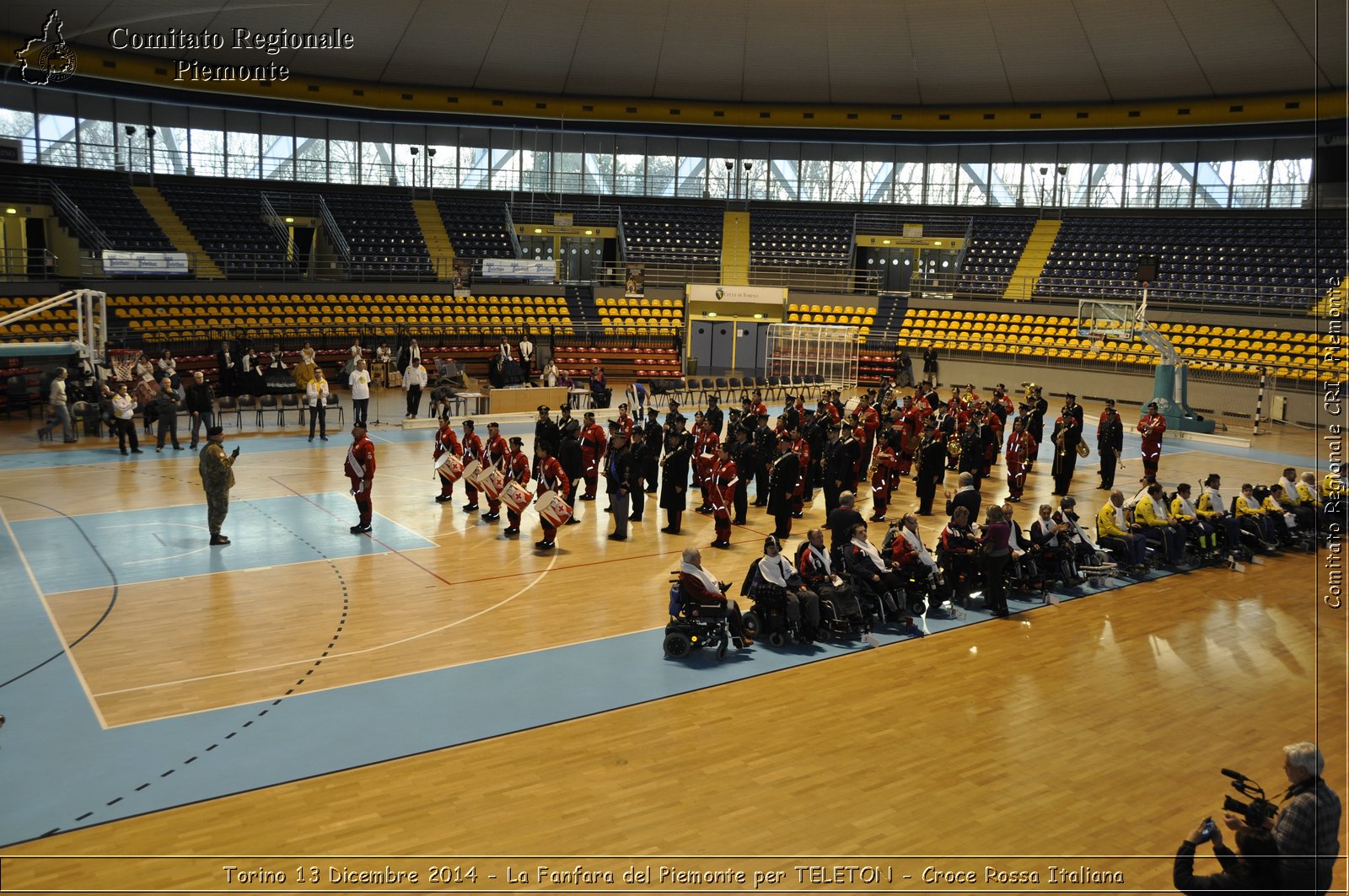 Torino 13 Dicembre 2014 - La Fanfara del Piemonte per TELETON - Croce Rossa Italiana- Comitato Regionale del Piemonte