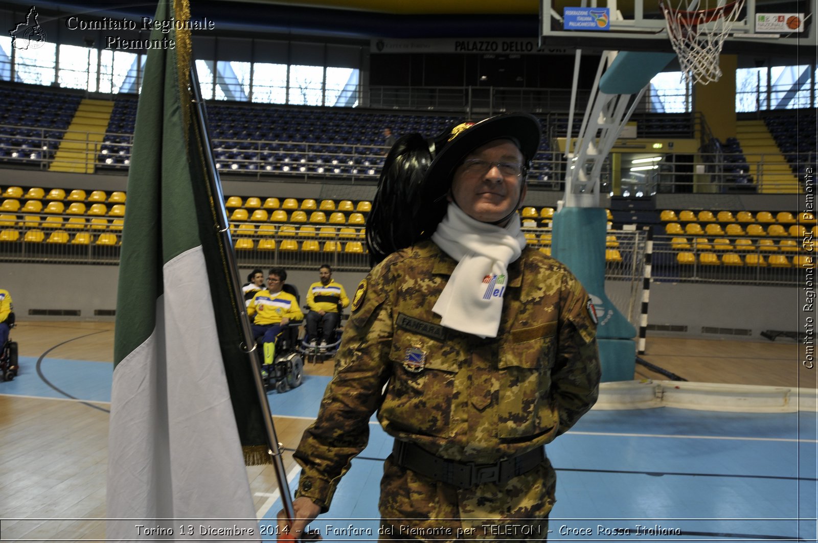 Torino 13 Dicembre 2014 - La Fanfara del Piemonte per TELETON - Croce Rossa Italiana- Comitato Regionale del Piemonte