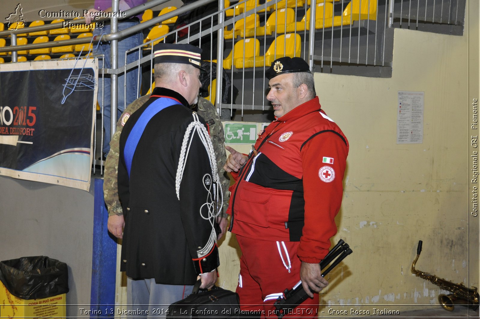 Torino 13 Dicembre 2014 - La Fanfara del Piemonte per TELETON - Croce Rossa Italiana- Comitato Regionale del Piemonte