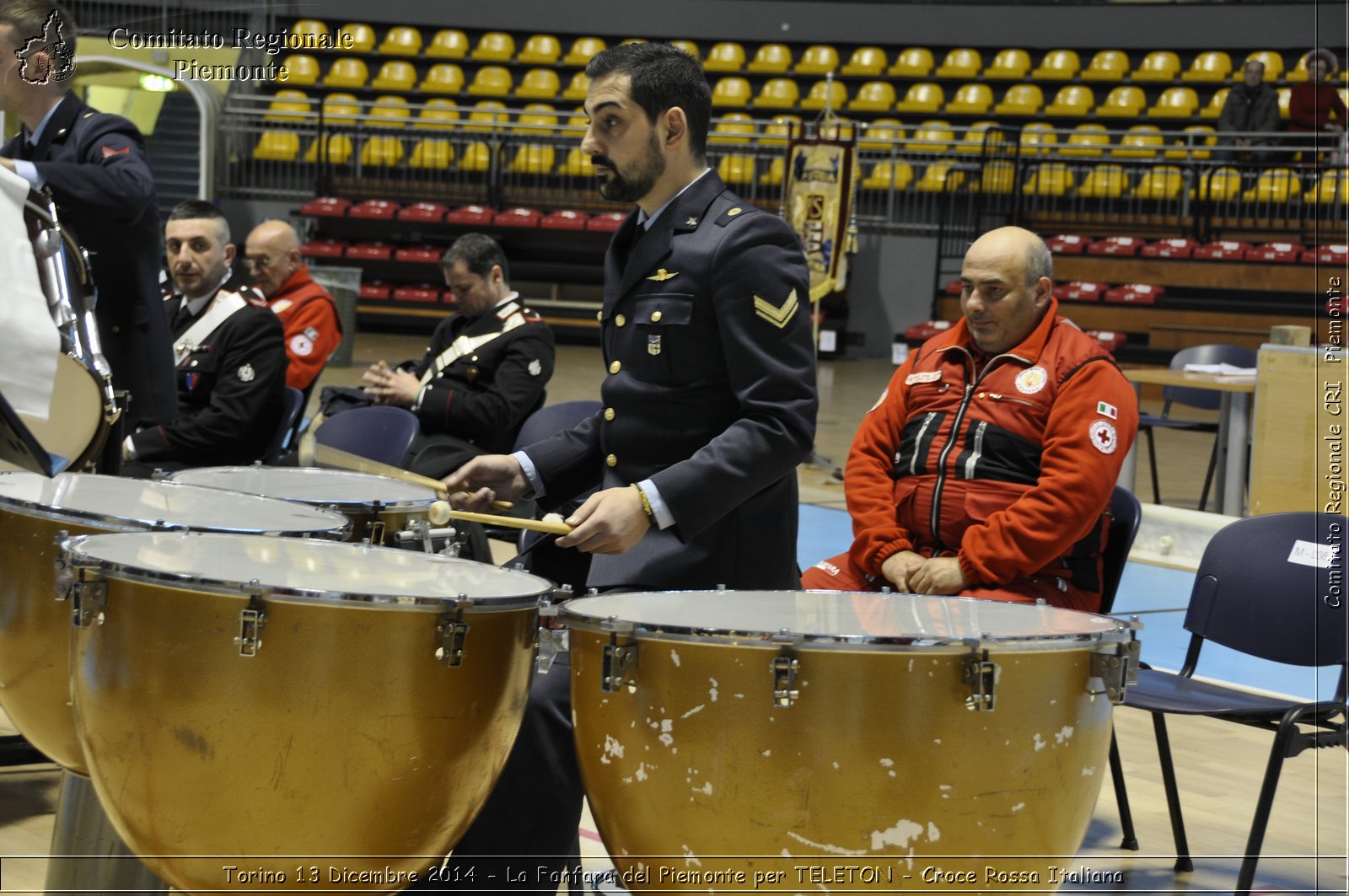 Torino 13 Dicembre 2014 - La Fanfara del Piemonte per TELETON - Croce Rossa Italiana- Comitato Regionale del Piemonte