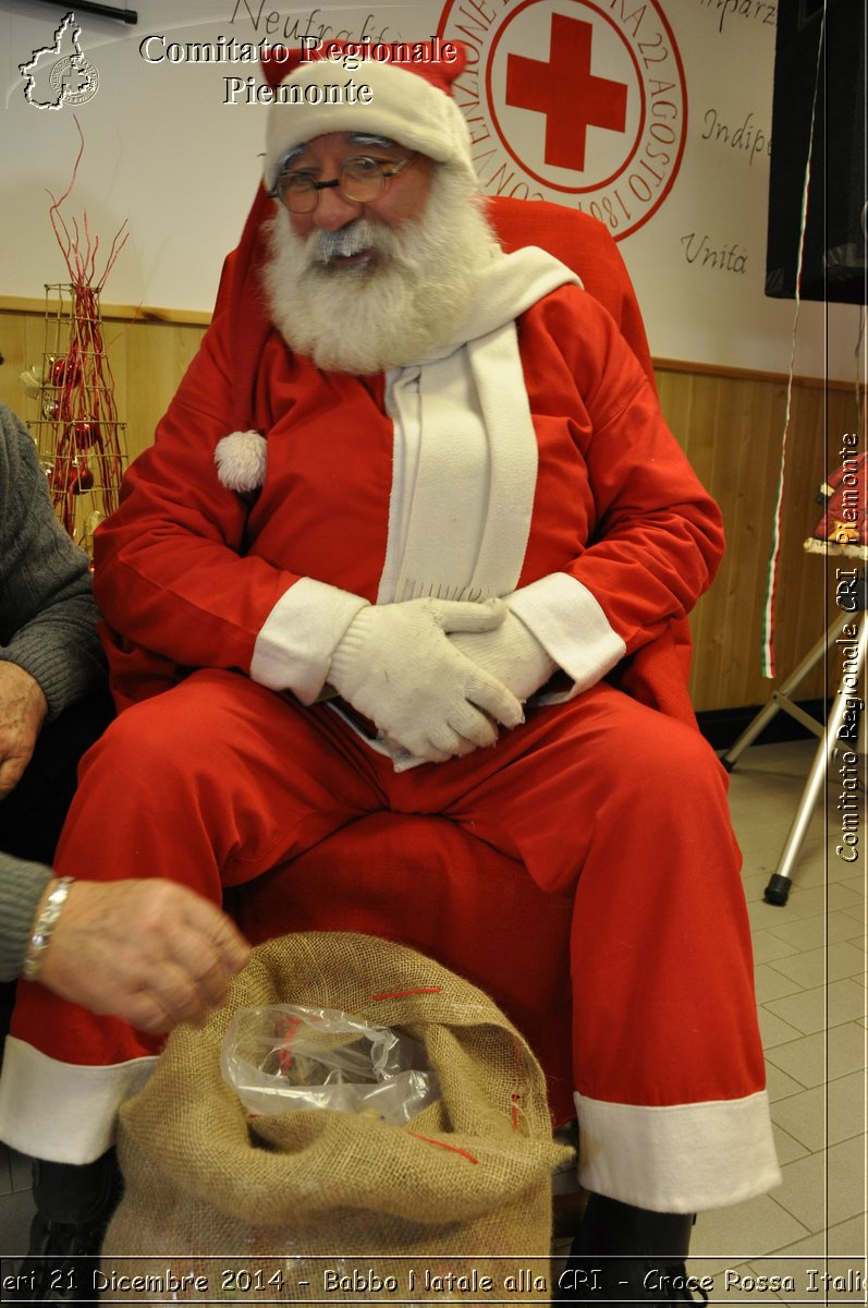 Chieri 21 Dicembre 2014 - Babbo Natale alla CRI - Croce Rossa Italiana- Comitato Regionale del Piemonte